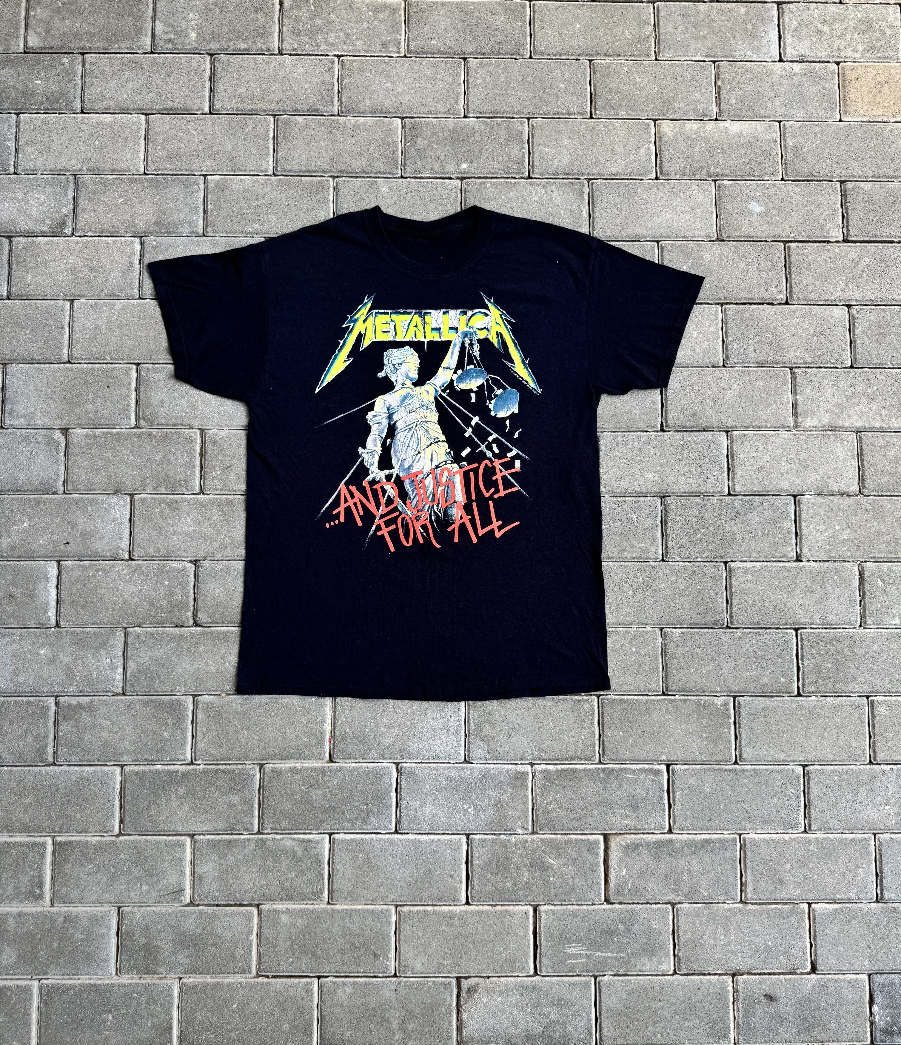 Metallica Vintage Metallica And Justice For All T-shirt 1994 Size US L / EU 52-54 / 3 - 1 Thumbnail