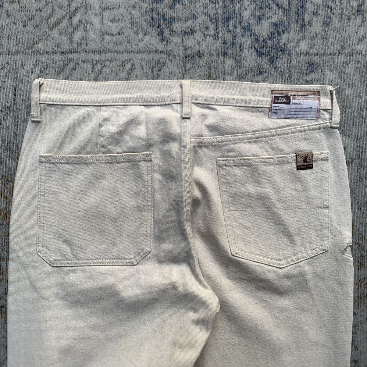 GU × Maison MIHARA YASUHIRO Mihara Yasuhiro x GU Japanese Brand Wide Baggy Denim Pants Size US 34 / EU 50 - 2 Thumbnail