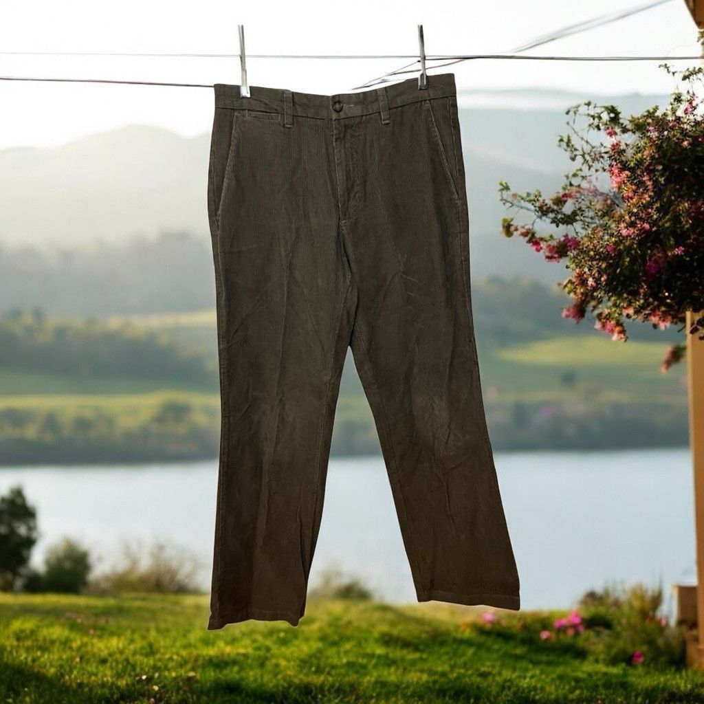 Dockers Dockers D3 Classic Khaki Corduroy Pants Sz 33x32 Size US 33 - 1 Thumbnail