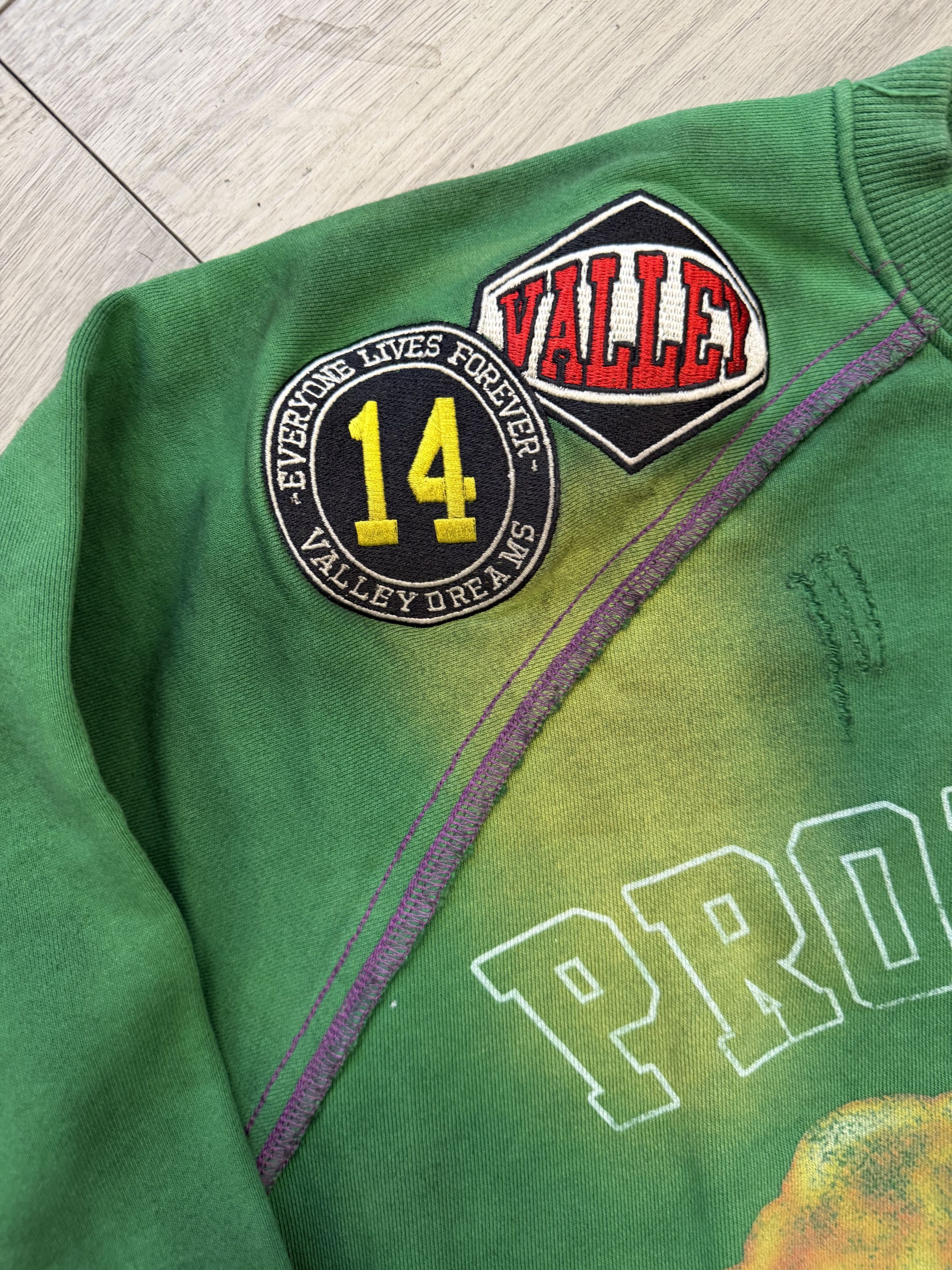 Vale Vale Forever Green Hot Breath Crewneck Sweater Size XL Size US XL / EU 56 / 4 - 3 Thumbnail