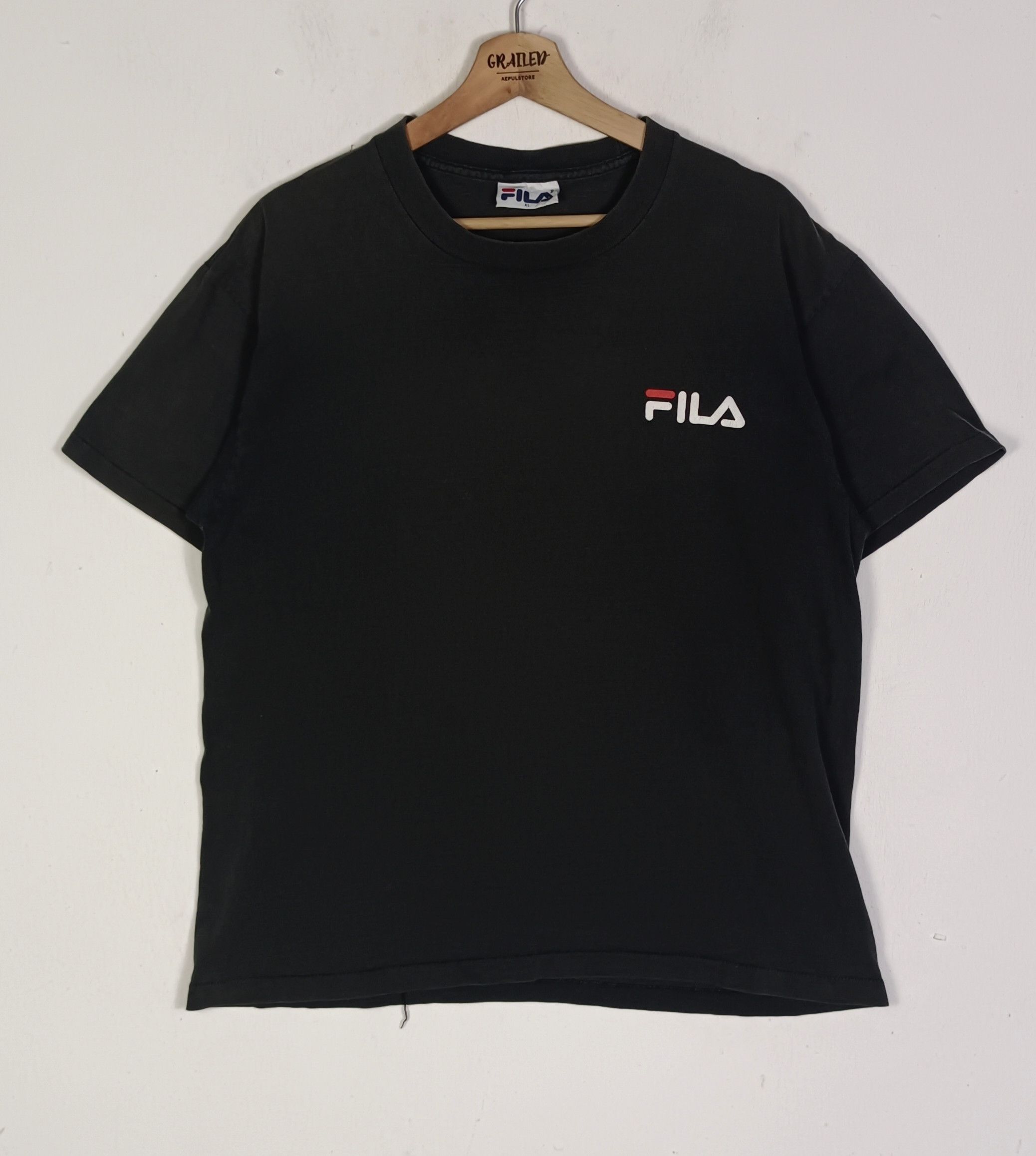 Fila × Vintage Collector Edition🔥Vintage 90s FILA Shoes Big Logo Back Hit Size US L / EU 52-54 / 3 - 3 Thumbnail