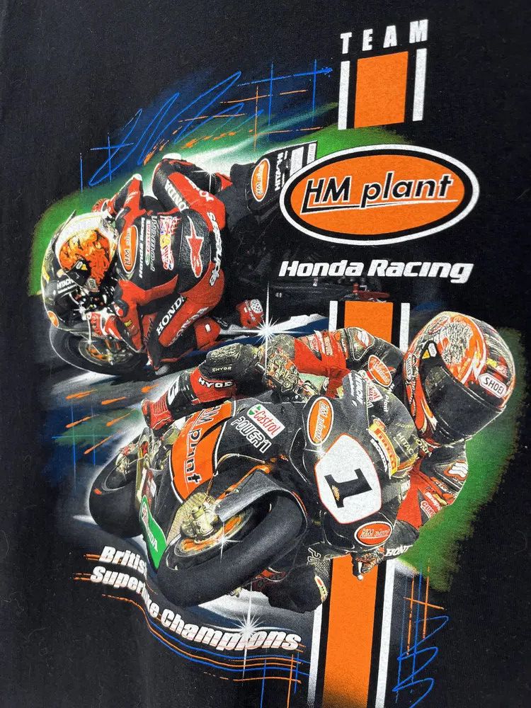 Formula 1 Vintage Y2K HM plant Honda Racing streetwear style Castol Size US M / EU 48-50 / 2 - 7 Thumbnail