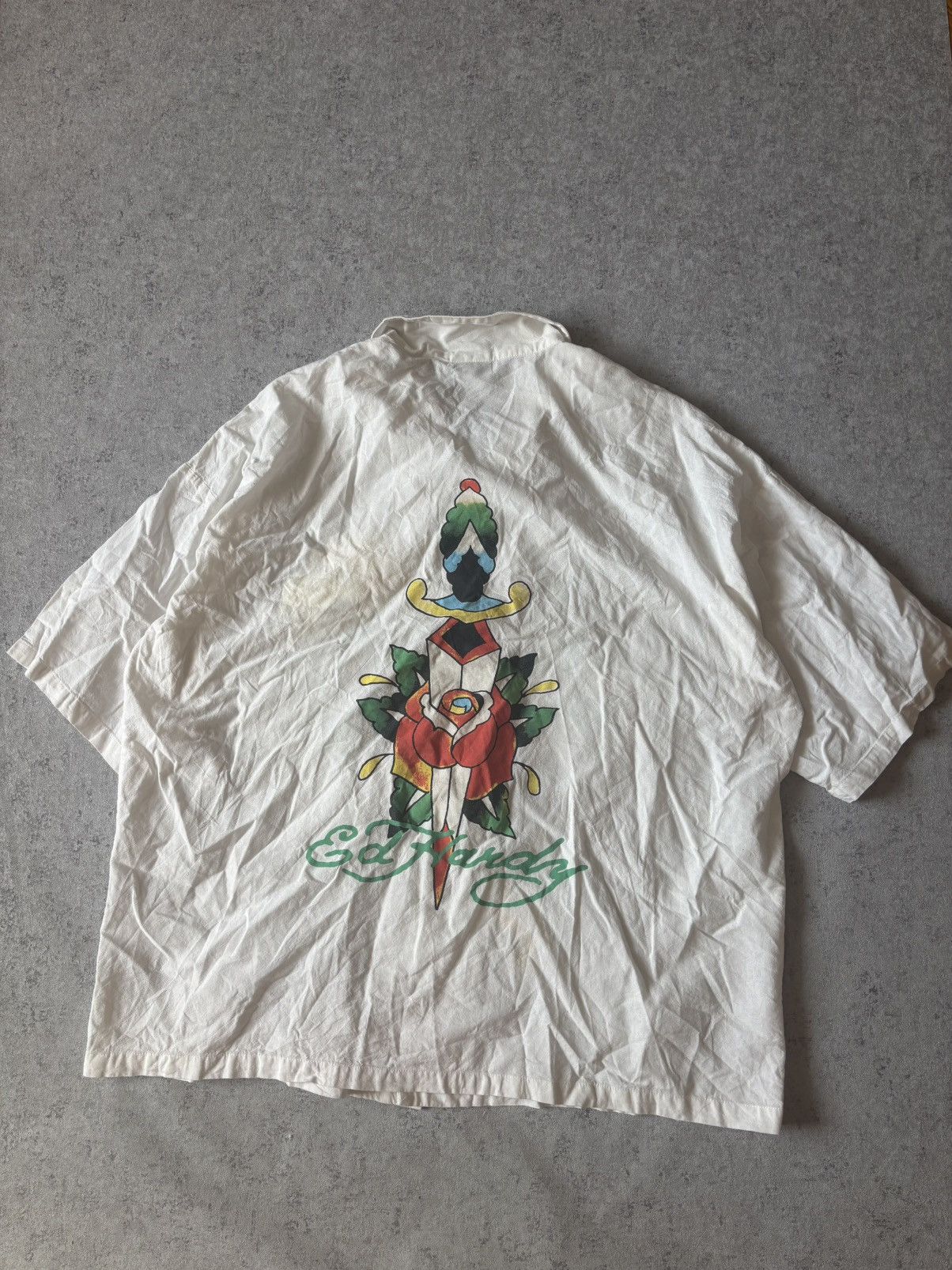 Ed Hardy ED HARDY SHORT SLEEVE SHIRT Size US XL / EU 56 / 4 - 2 Thumbnail