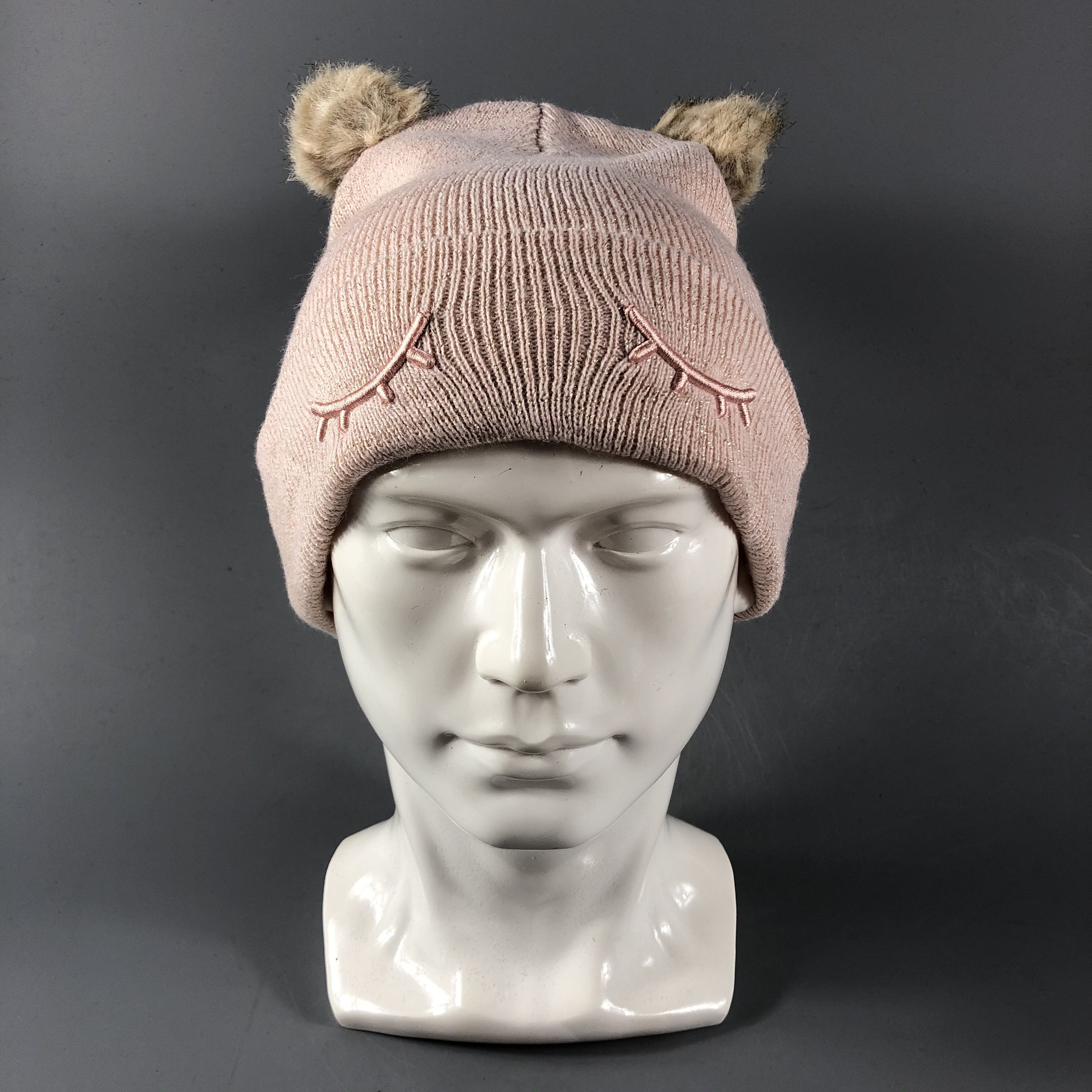 H&M H&M Kawaii Bobbles Beanie Snowcap Snow Hat B644 Size ONE SIZE - 1 Thumbnail