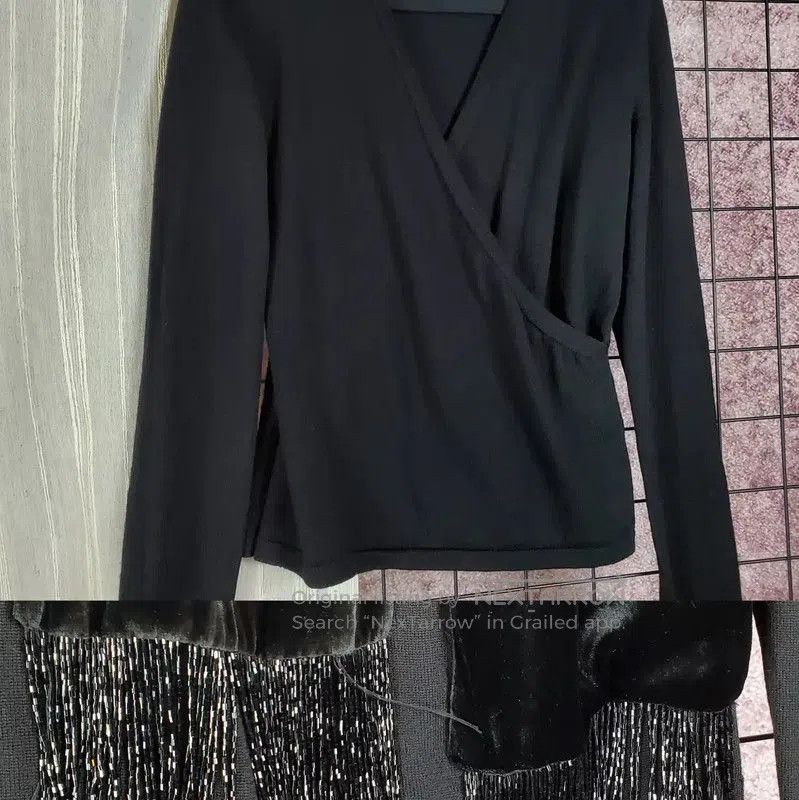 Max Mara MaxMara Black Wool Long Sleeve Sweater . Size S / US 4 / IT 40 - 6 Thumbnail