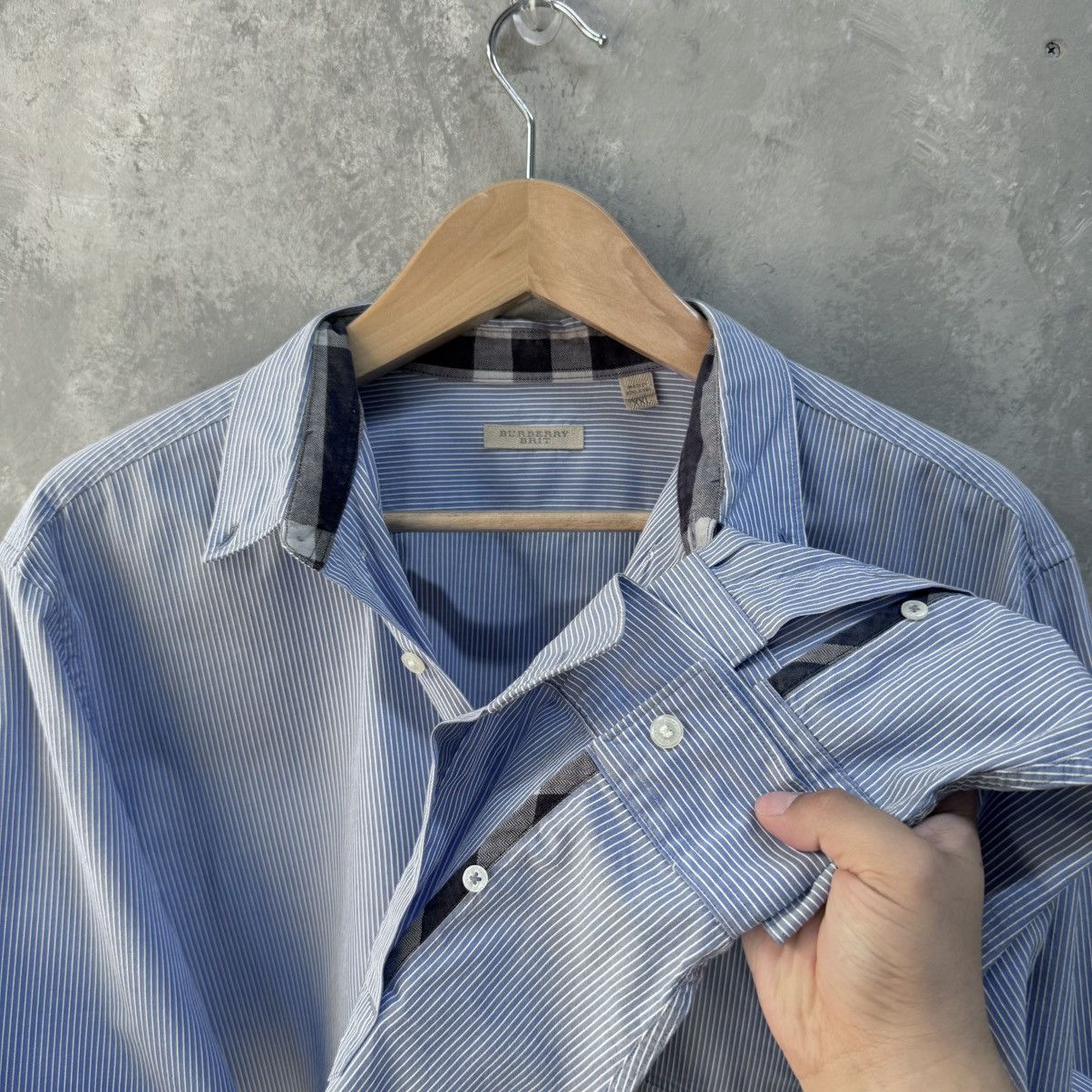 Burberry 2000’s Burberry Striped Pocket shirt logo Size US XXL / EU 58 / 5 - 6 Thumbnail