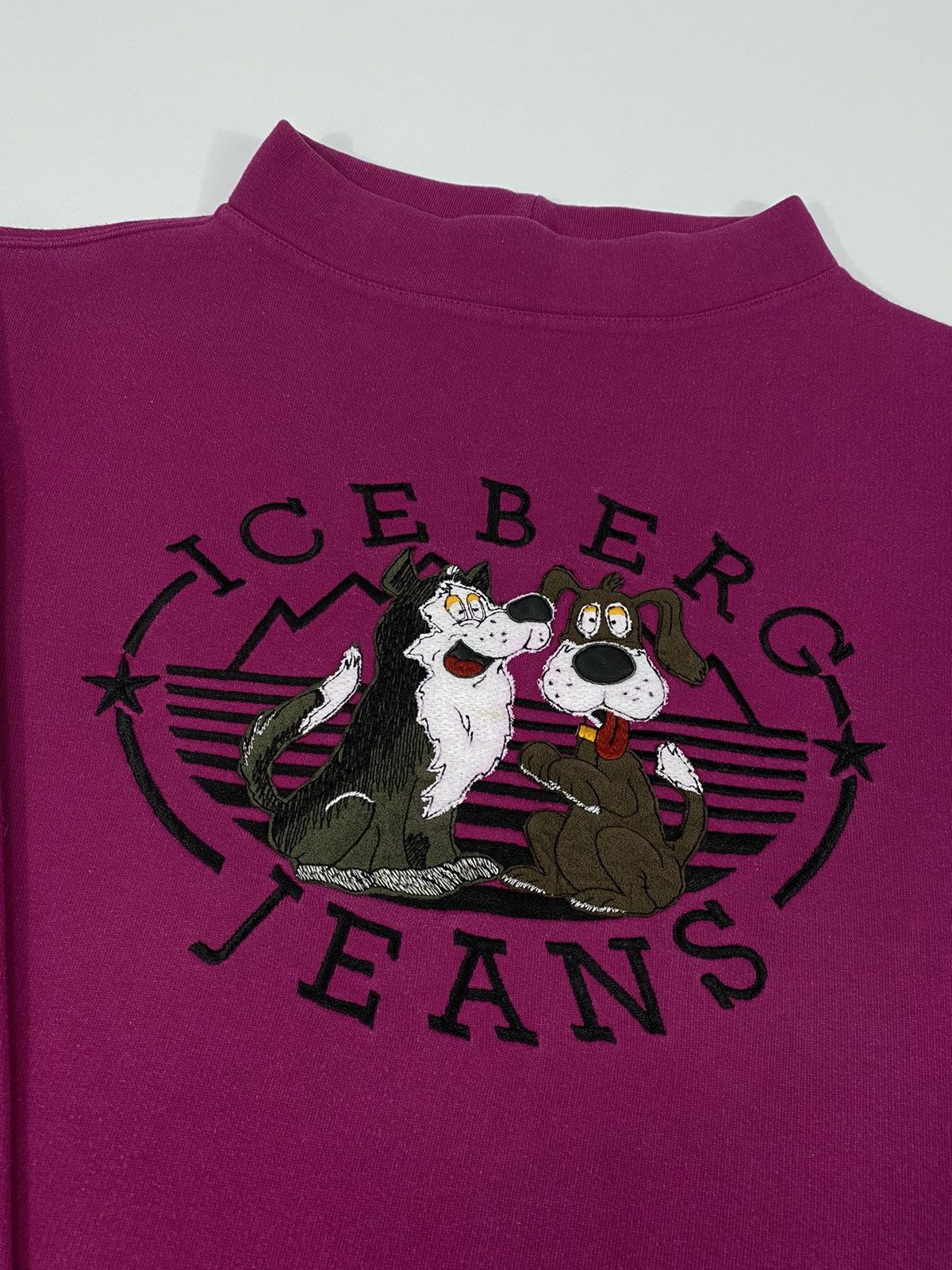 Iceberg 80s 🔥LASTDROP🔥 90s Iceberg Jeans History Dogs Sweatshirt Size M / US 6-8 / IT 42-44 - 7 Thumbnail