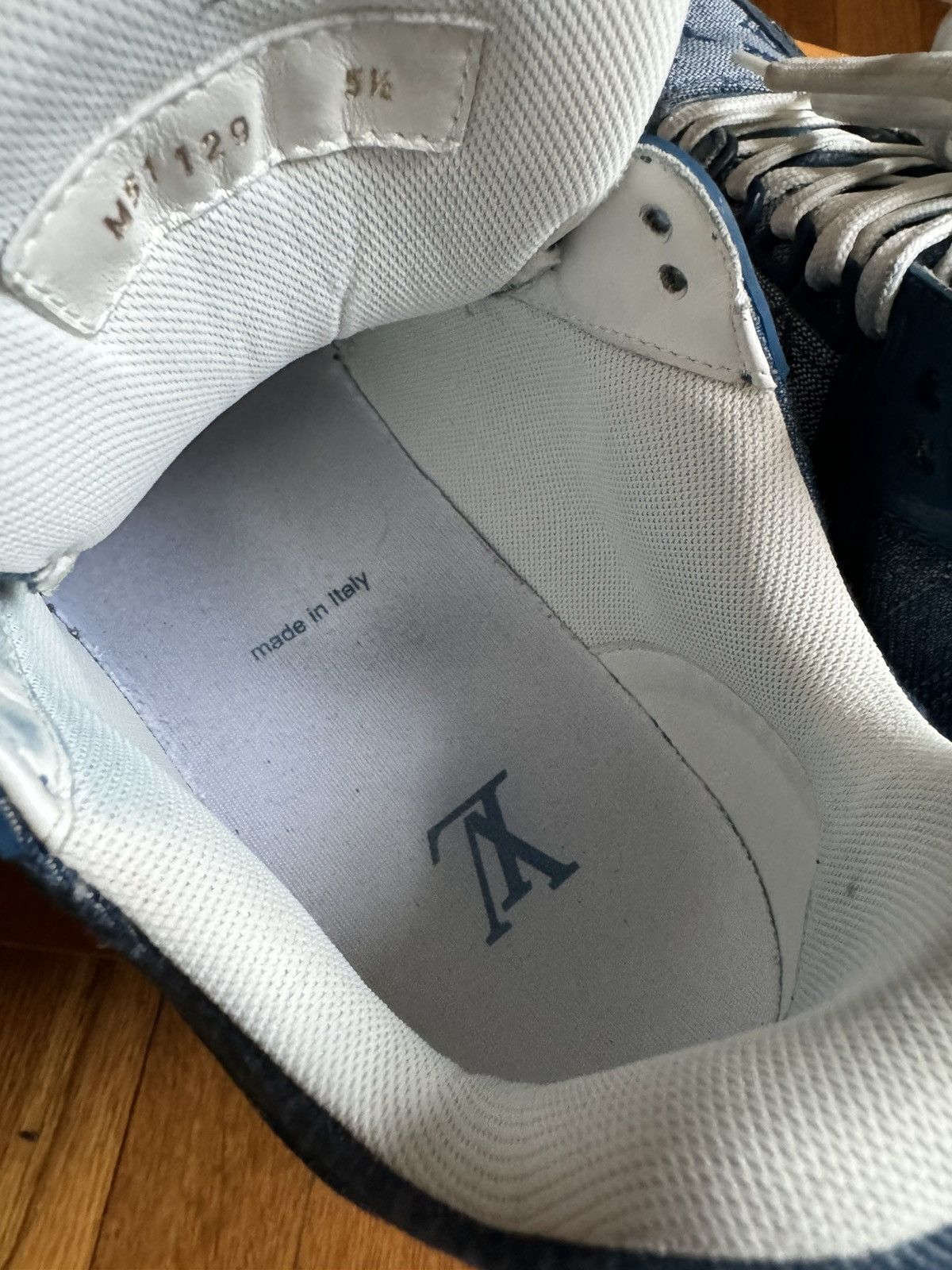 Louis Vuitton Louis Vuitton monogram denim trainers Size US 6.5 / EU 39-40 - 8 Thumbnail