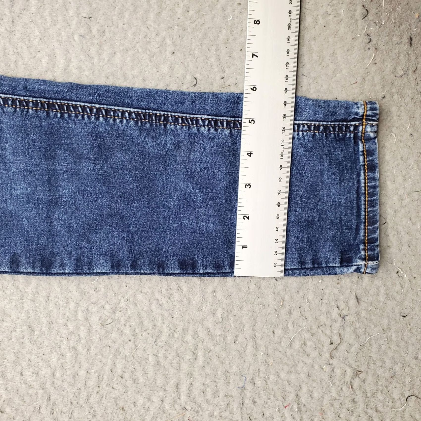 Vintage Joe's Jeans Womens Skinny Jeans 16 Blue Denim 5-Pocket Design Streetwear Regular Fit Jeans Men/ Women? (Corrected: Women) Size 38" / US 16 / IT 52 - 5 Thumbnail