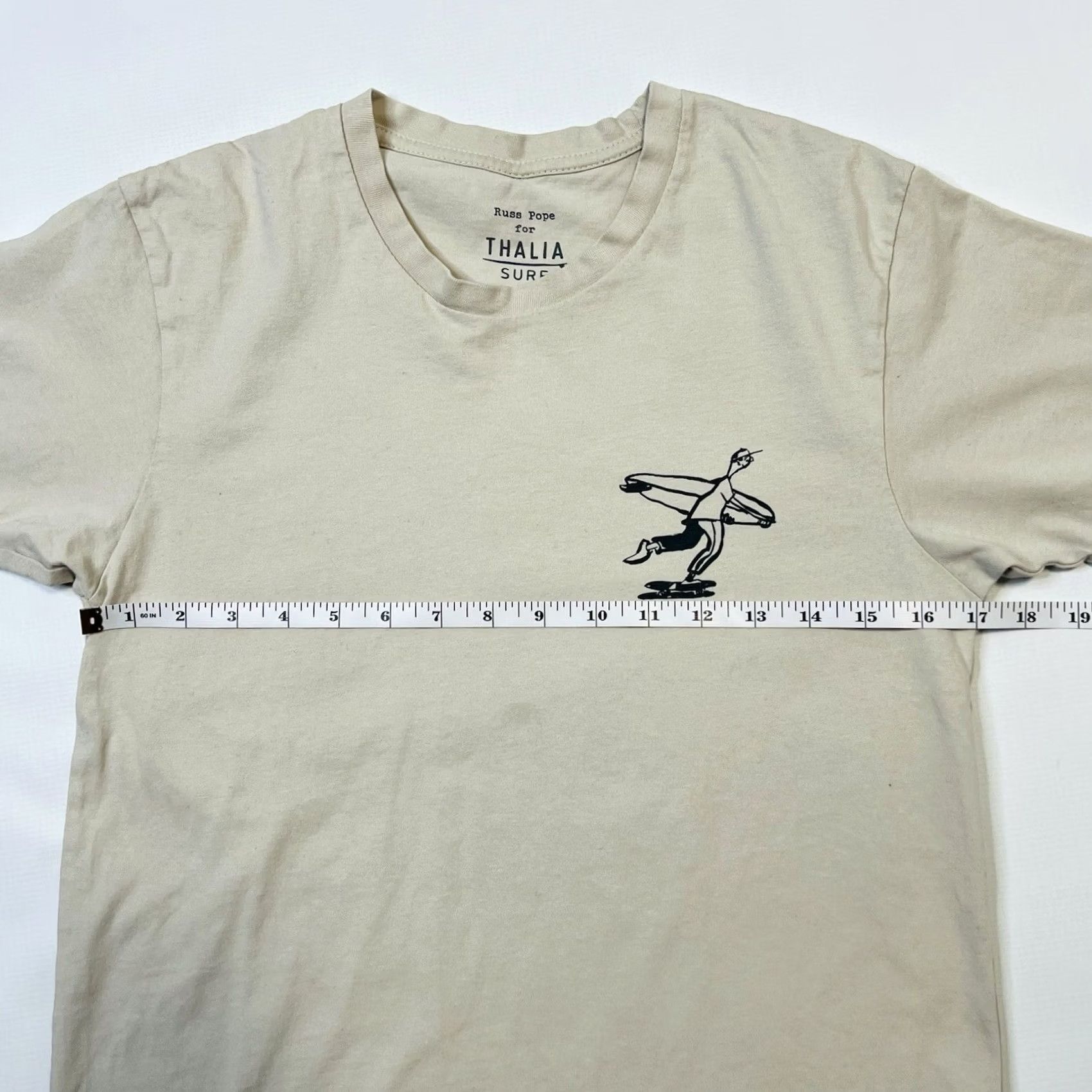Vintage VINTAGE Thalia Surf Laguna Beach California Graphic Shirt S Beige Surfs Up Mens Shirt Size US S / EU 44-46 / 1 - 5 Thumbnail