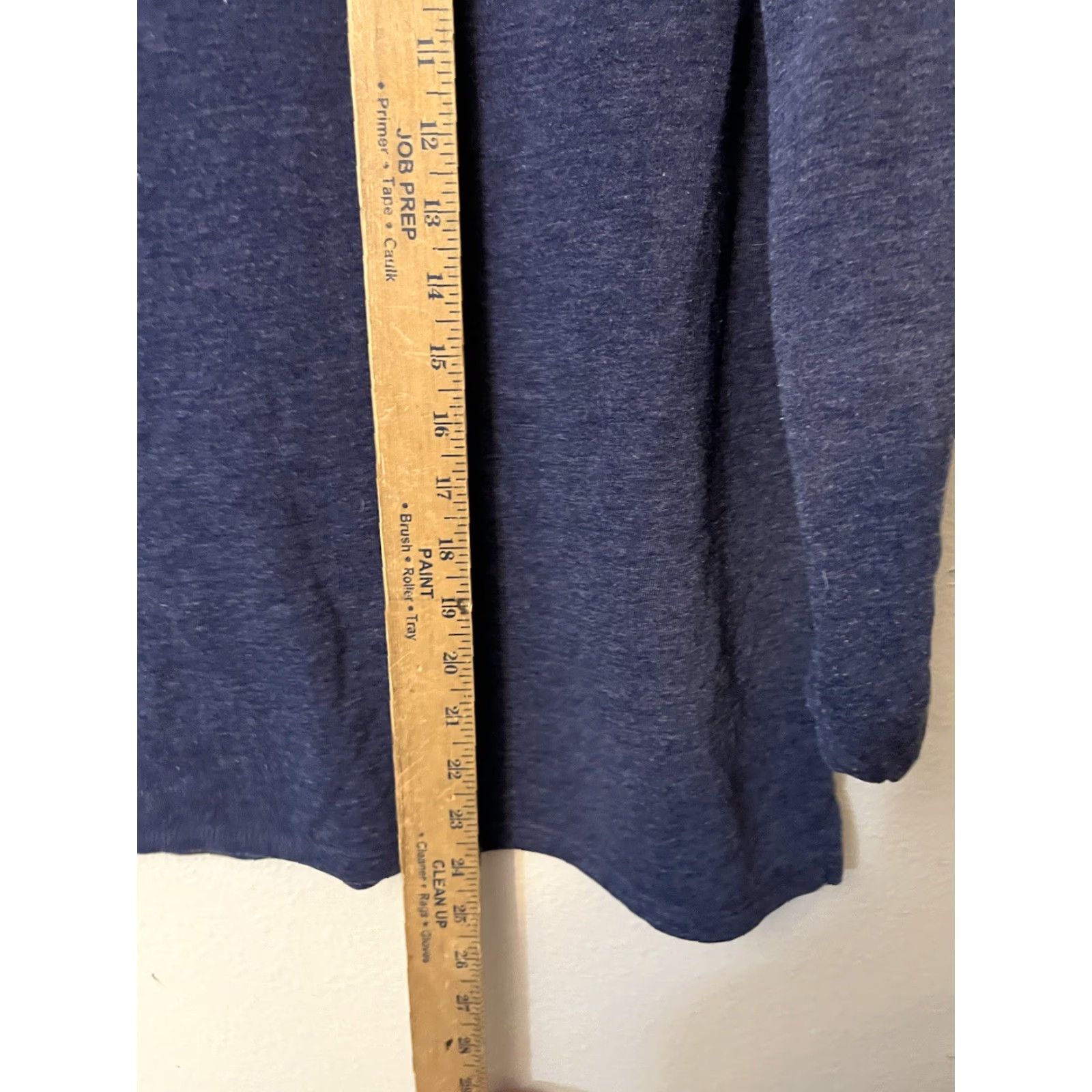 Old Navy Old Navy Blue Sweater Women's Medium 3/4 Sleeve Round Neck Pullover Sweatshirt Size M / US 6-8 / IT 42-44 - 4 Thumbnail