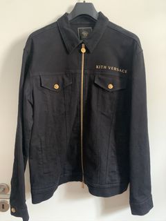 Kith x versace denim clearance jacket