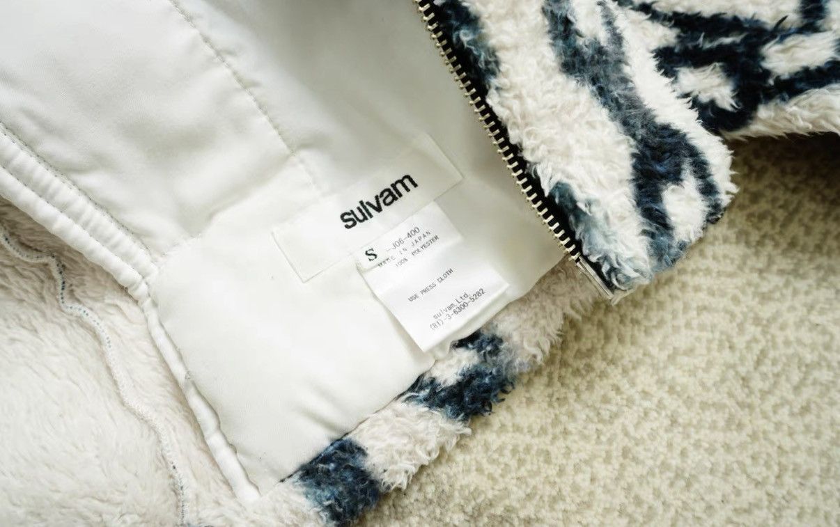 Sulvam Sulvam Chain Fleece Pullover Jacket Size US S / EU 44-46 / 1 - 7 Thumbnail