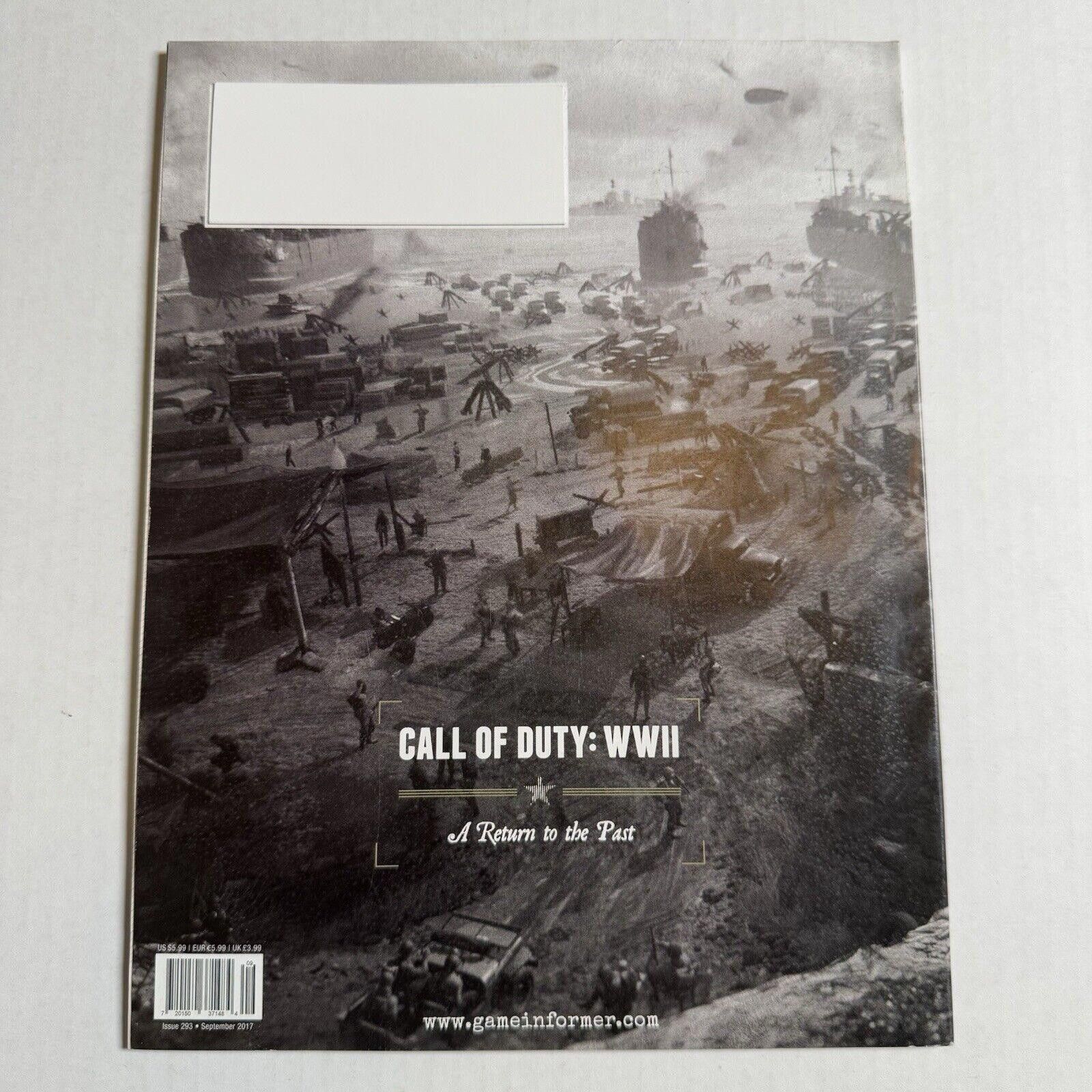 Designer Game Informer Issue #293 SEP 2017 CALL OF DUTY: WWII NM+ Size ONE SIZE - 3 Thumbnail