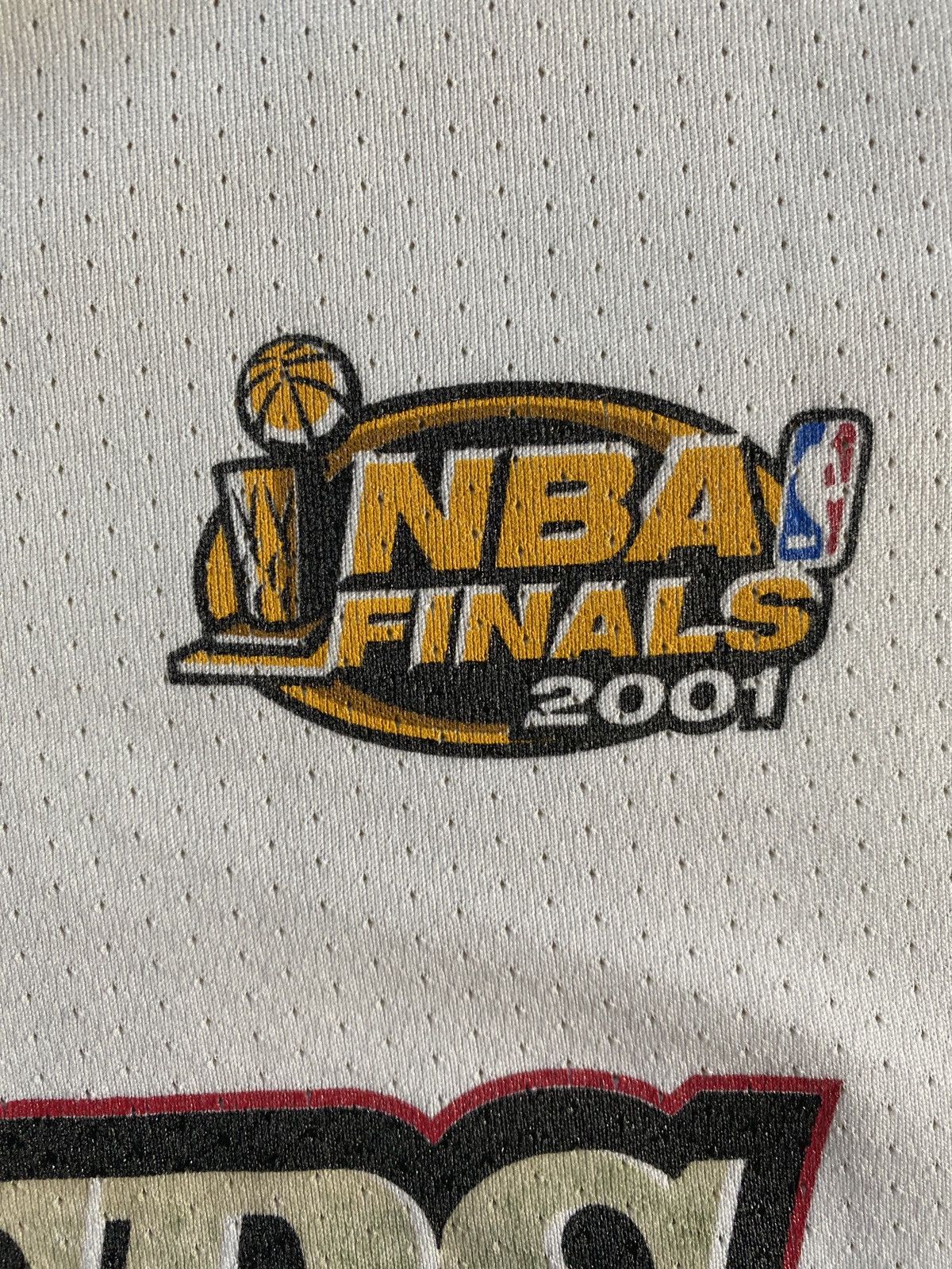 NBA Vintage 2001 Allen Iverson 76ers NBA Final Basketball Jersey Size US XXL / EU 58 / 5 - 8 Thumbnail