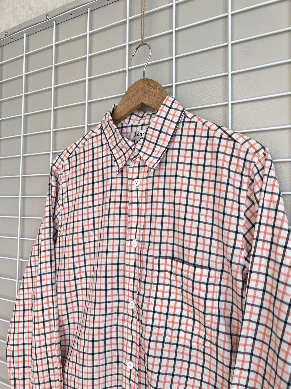 Acne Studios Acne Studios Oak Check Button Shirt Mens Size 46 or S/M Size US S / EU 44-46 / 1 - 4 Thumbnail
