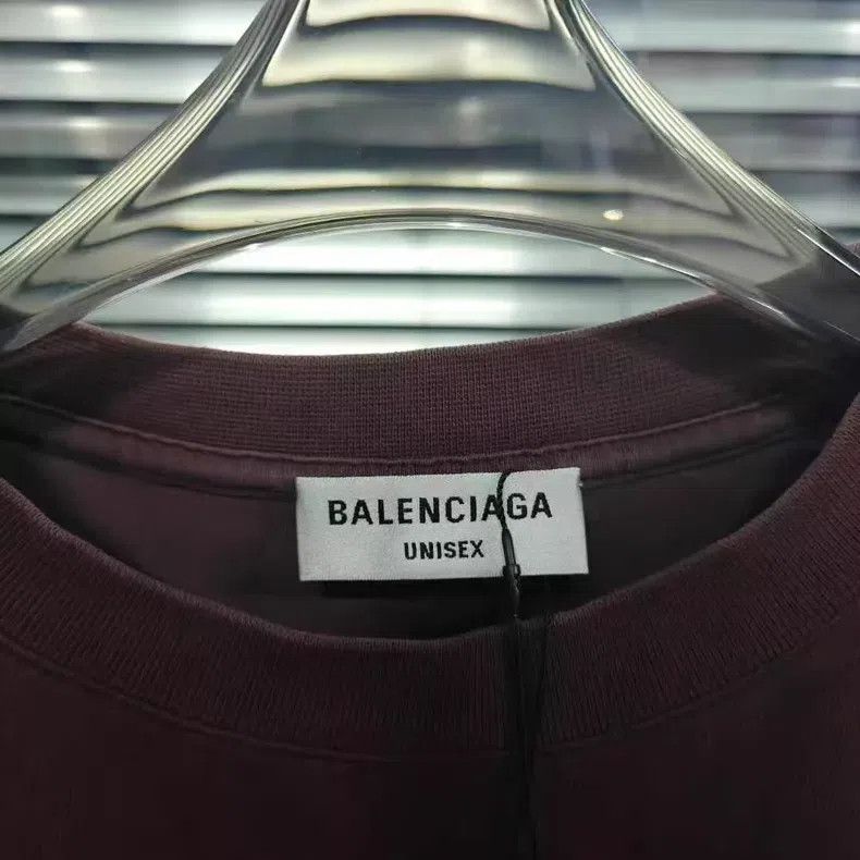 Balenciaga Balenciaga Distressed wheat short-sleeve Size US XS / EU 42 / 0 - 2 Thumbnail
