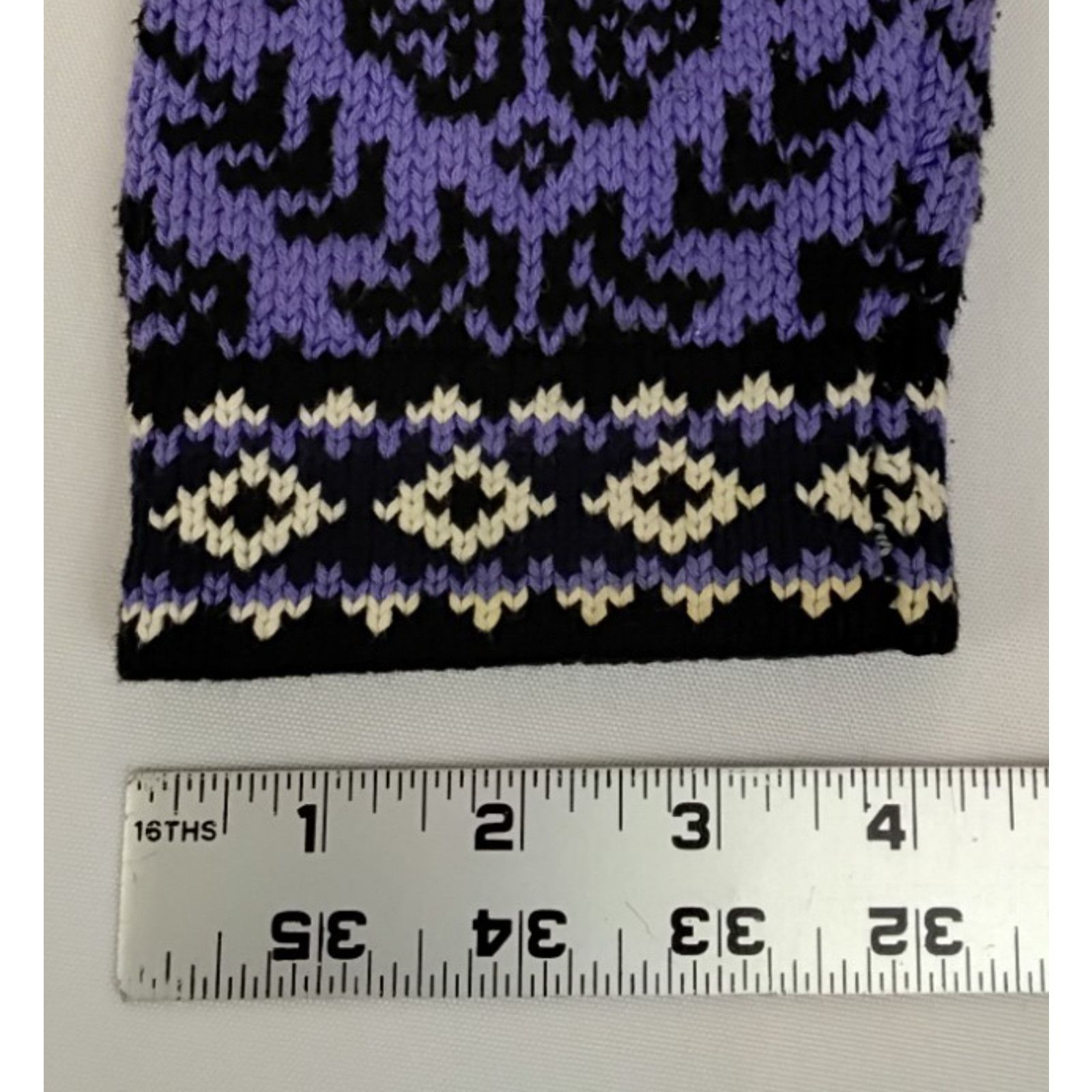 L.L. Bean L.L. Bean Sweater Women's S Purple Full Zip Fair Isle Size S / US 4 / IT 40 - 13 Thumbnail