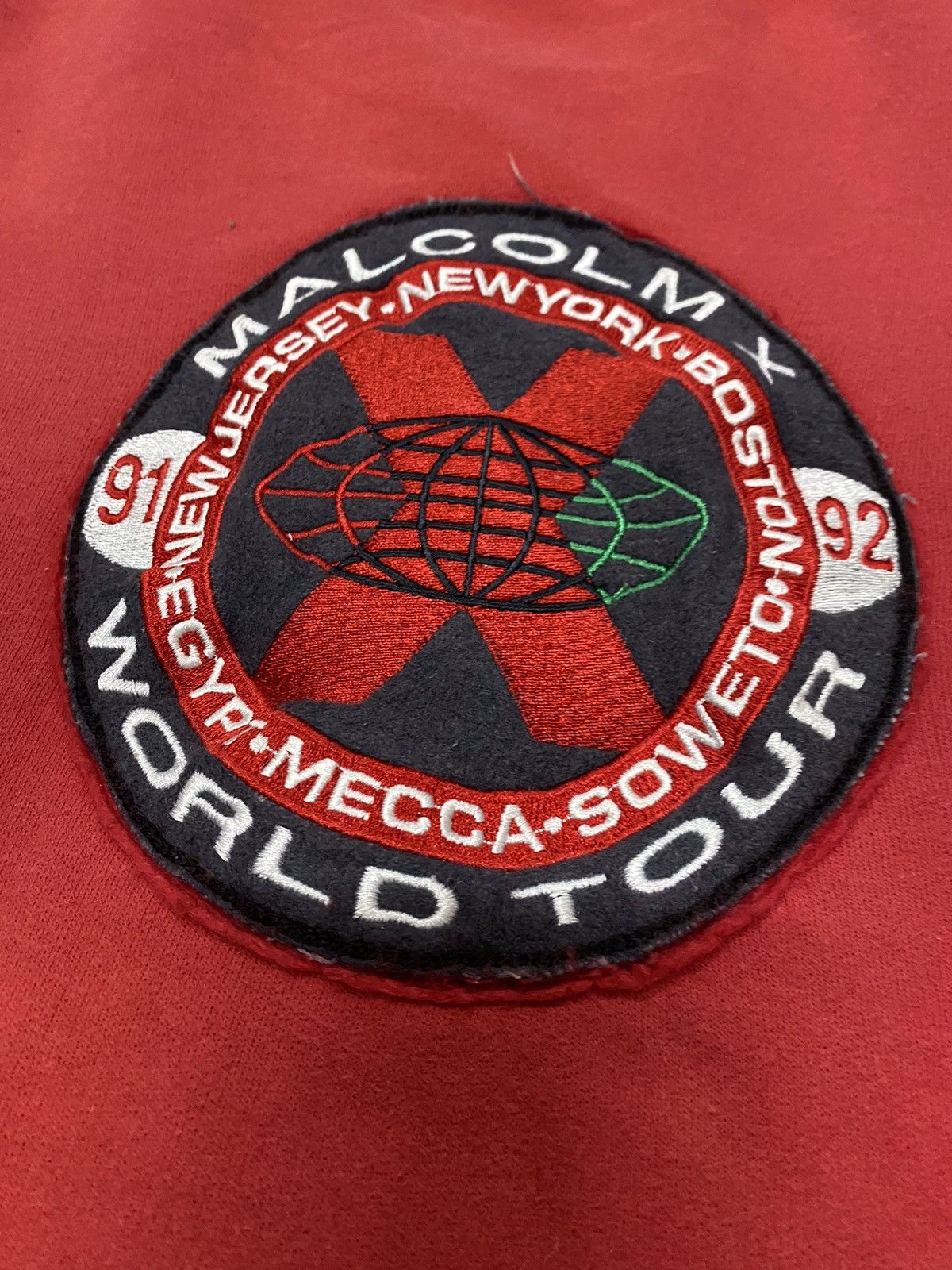Band Tees × Vintage Vintage Malcom x 91/92 world tour (j4) Size US XL / EU 56 / 4 - 5 Thumbnail