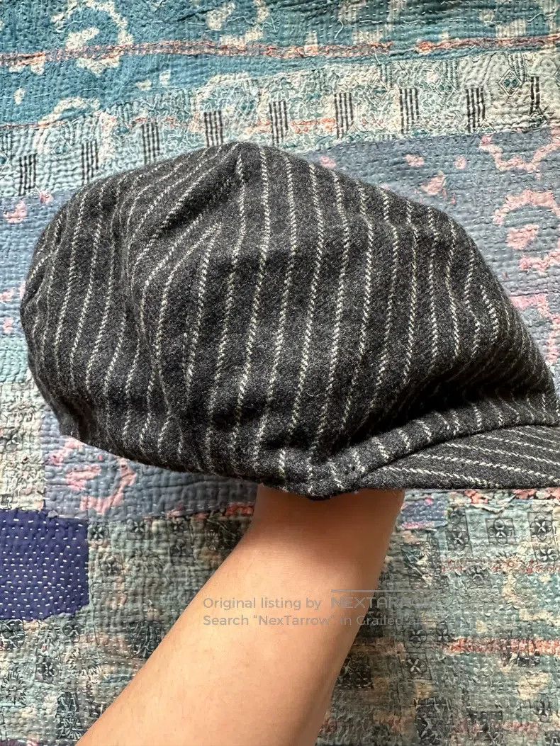 RRL Ralph Lauren RRL Ralph Lauren Wool striped newsboy hat Size ONE SIZE - 4 Thumbnail