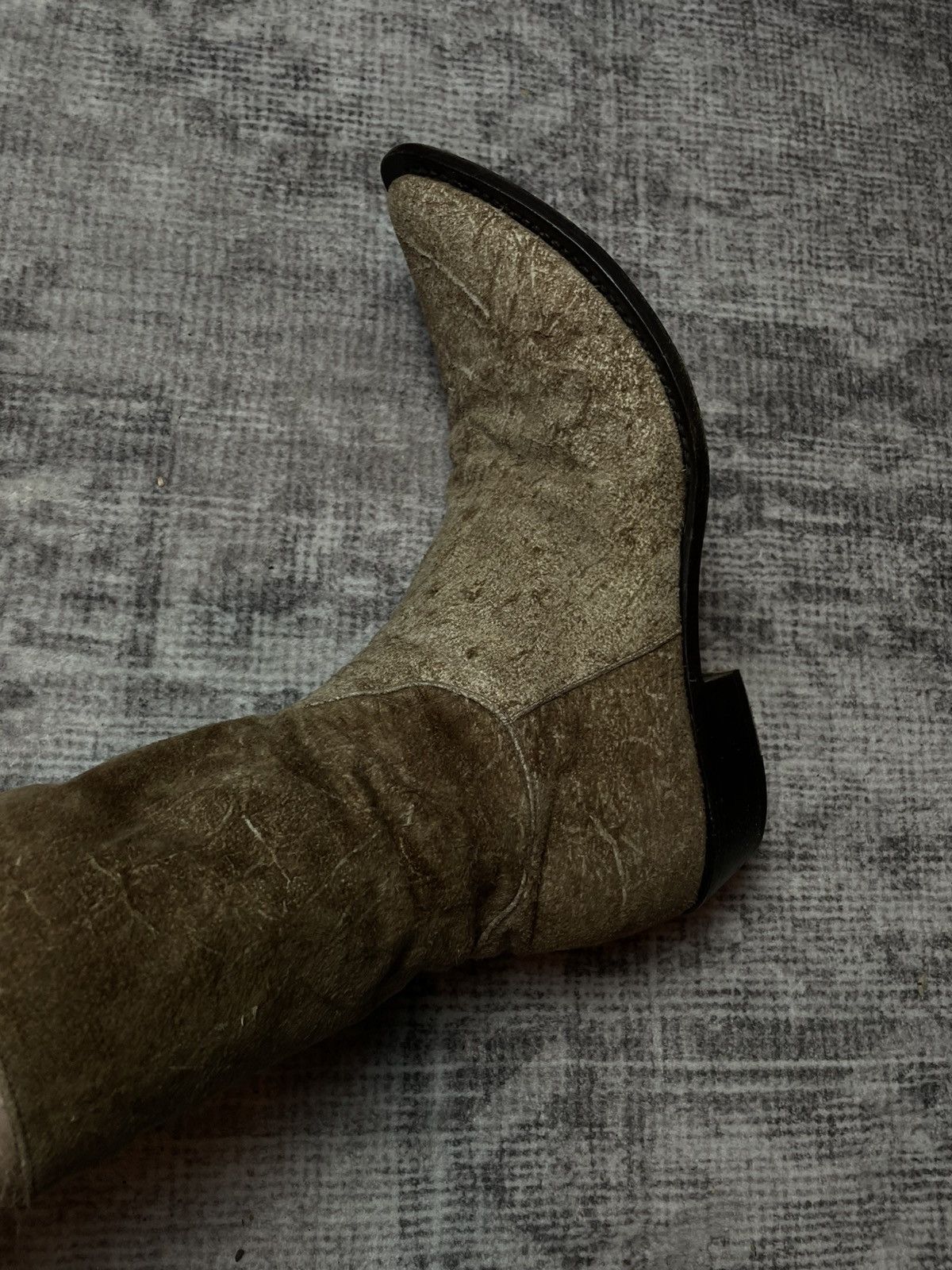 Gianni Barbato Gianni Barbato Scarred Side Zip Boots Size US 11 / EU 44 - 11 Thumbnail
