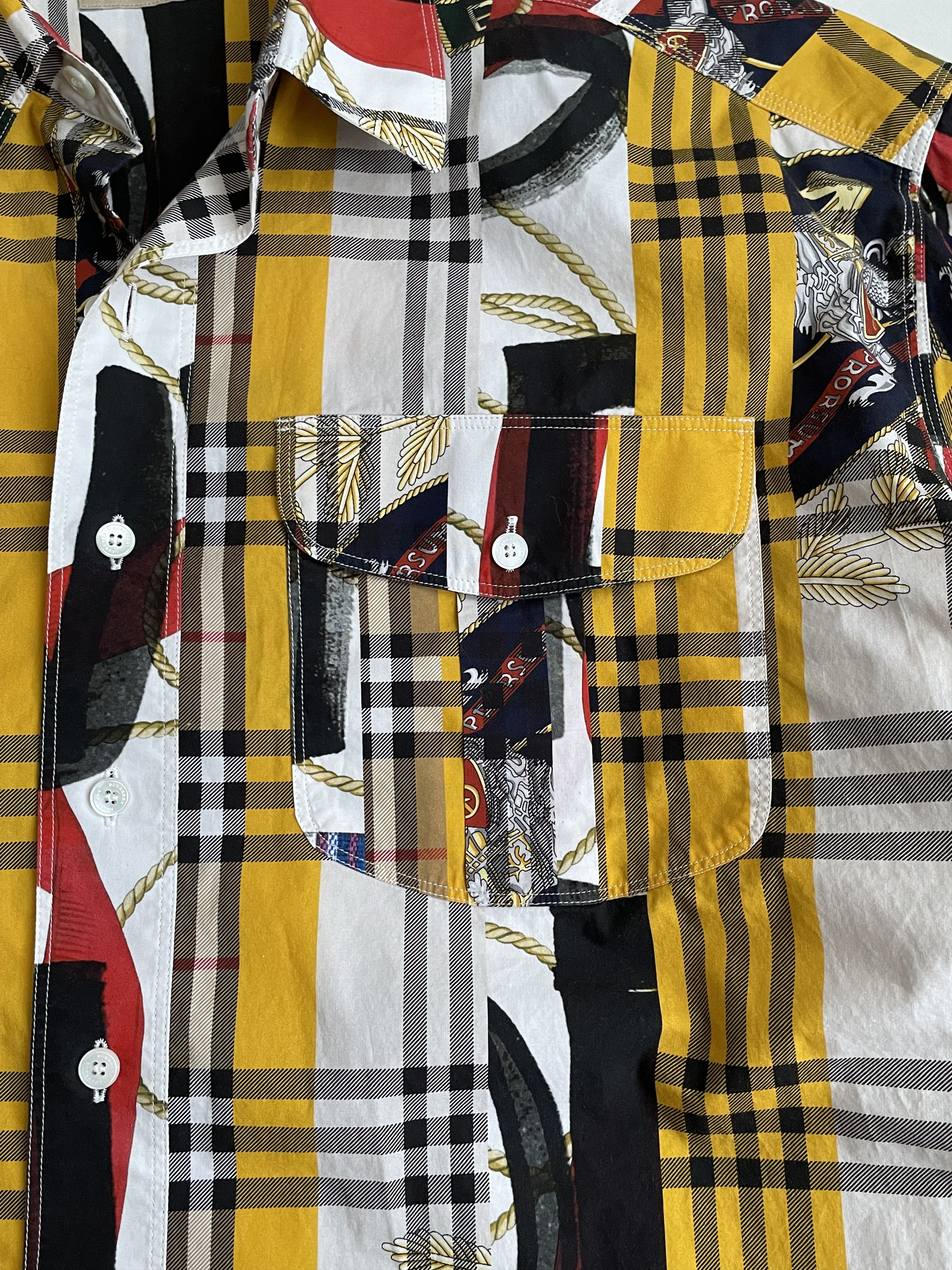 Burberry Burberry Monogram multicolor button shirt Size US L / EU 52-54 / 3 - 9 Thumbnail