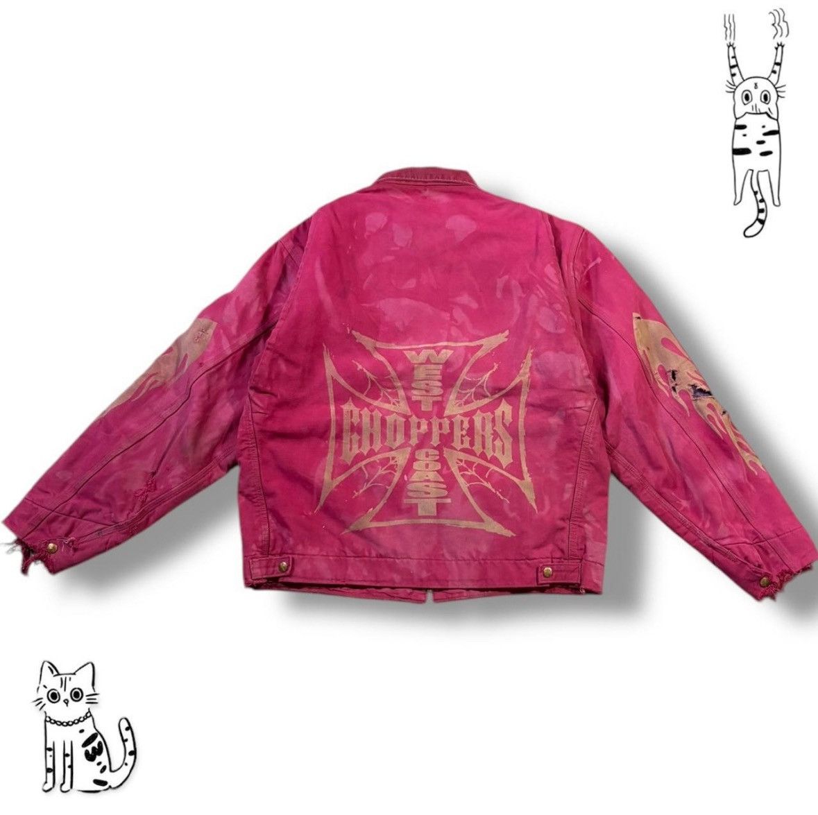 Carhartt Carhartt West Coast droppers Detroit Crimson red jacket Size US L / EU 52-54 / 3 - 2 Thumbnail