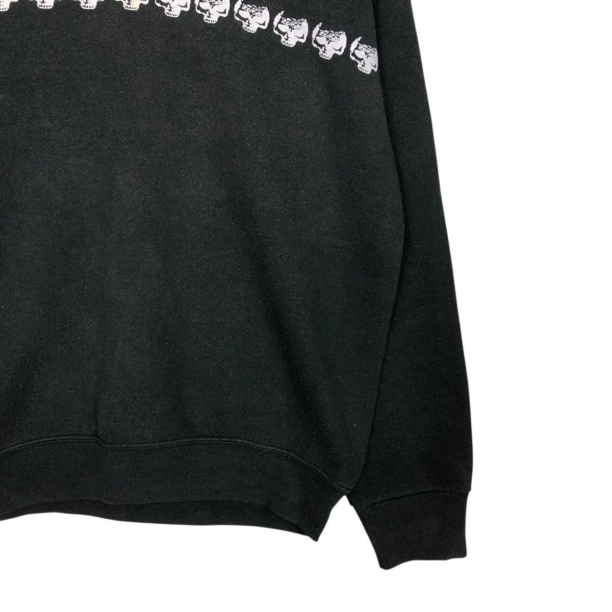 Hysteric Glamour Vintage 90's Sweatshirt FOTL Rich Black Skeleton Full Print Size US M / EU 48-50 / 2 - 6 Thumbnail