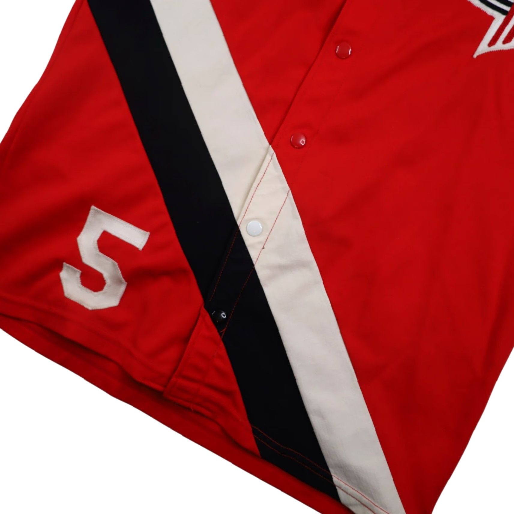 Vintage VINTAGE Medalist Portland Blazers Warm Up Shooter Jersey Mens M Red 1983-84 Game Worn Size US M / EU 48-50 / 2 - 4 Thumbnail