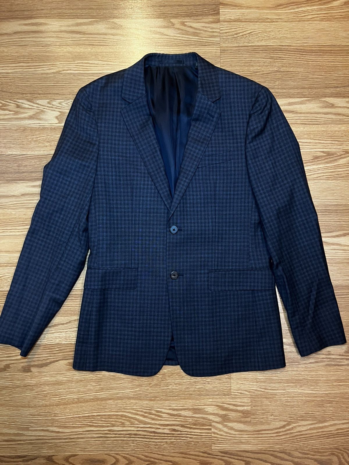 Theory Theory Gansevoort Navy Wool Suit 36R 28W Size 36R - 1 Thumbnail