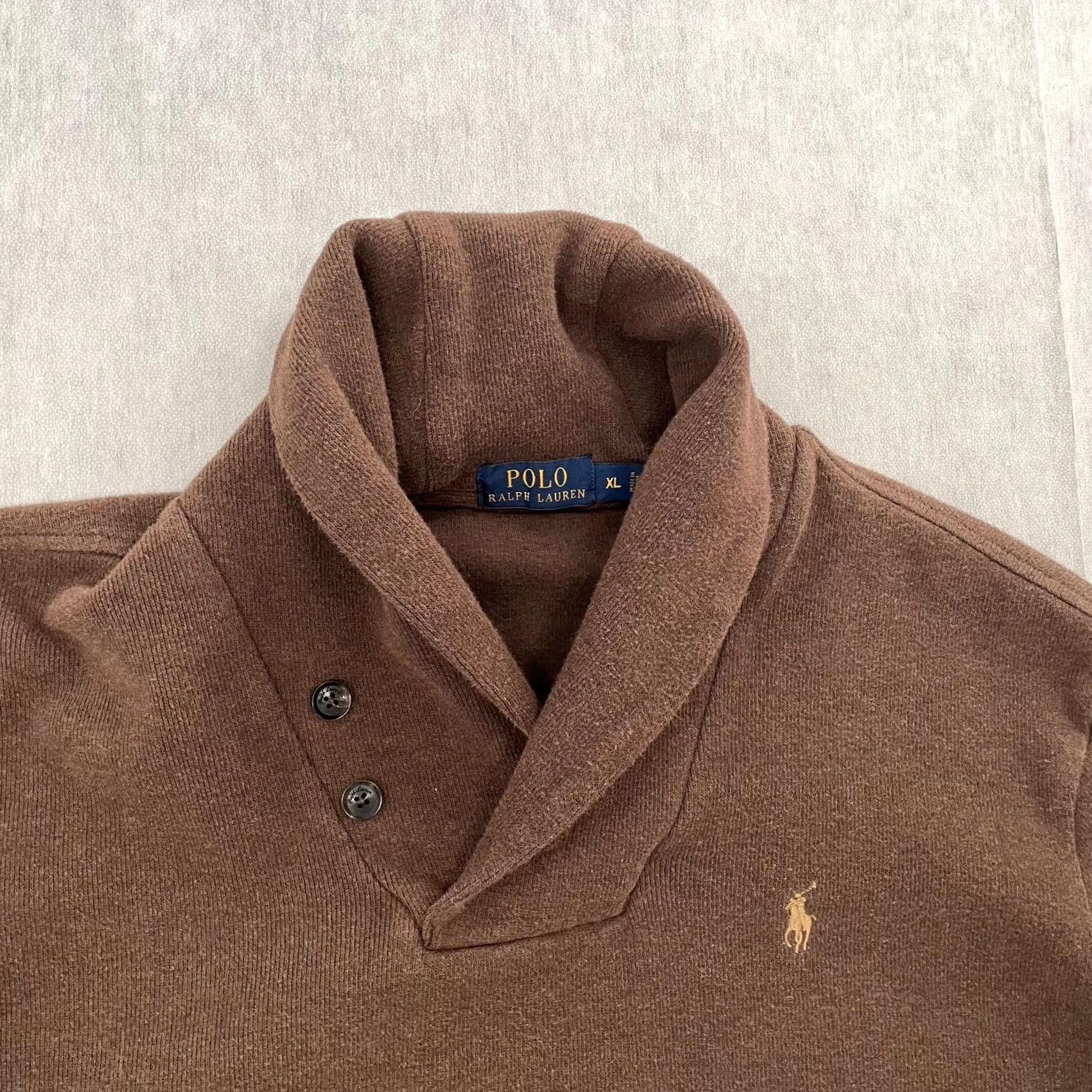 Polo Ralph Lauren VINTAGE Polo Ralph Lauren Sweater Shirt? Size US XL / EU 56 / 4 - 2 Thumbnail