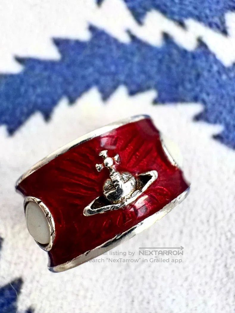 Vivienne Westwood Vivienne Westwood Red King's Ring Size ONE SIZE - 2 Thumbnail