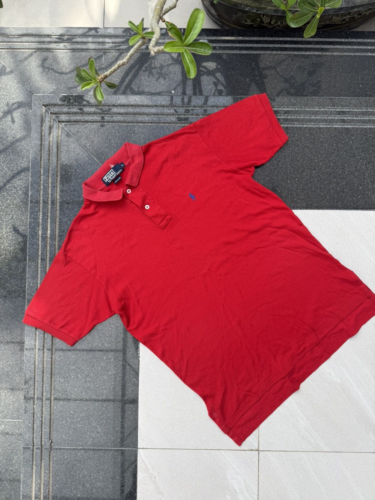 Polo Ralph Lauren × Vintage 90’s POLO RL RARE CASUAL LOGO Y2K RETRO SHORT SLEEVE TSHIRT Size US M / EU 48-50 / 2 - 1 Thumbnail