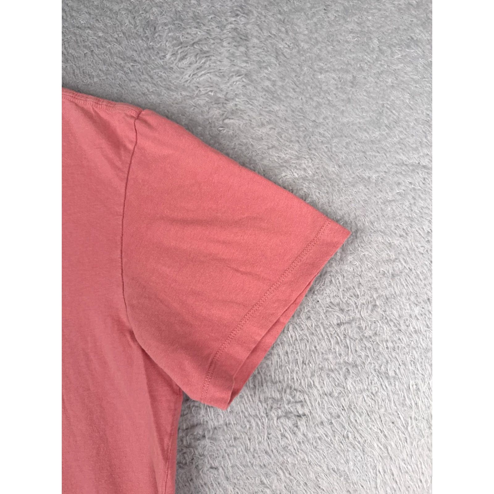 The North Face The North Face Shirt Men Medium Pink Short Sleeve Crew Neck 100% Cotton READ Size US M / EU 48-50 / 2 - 2 Thumbnail