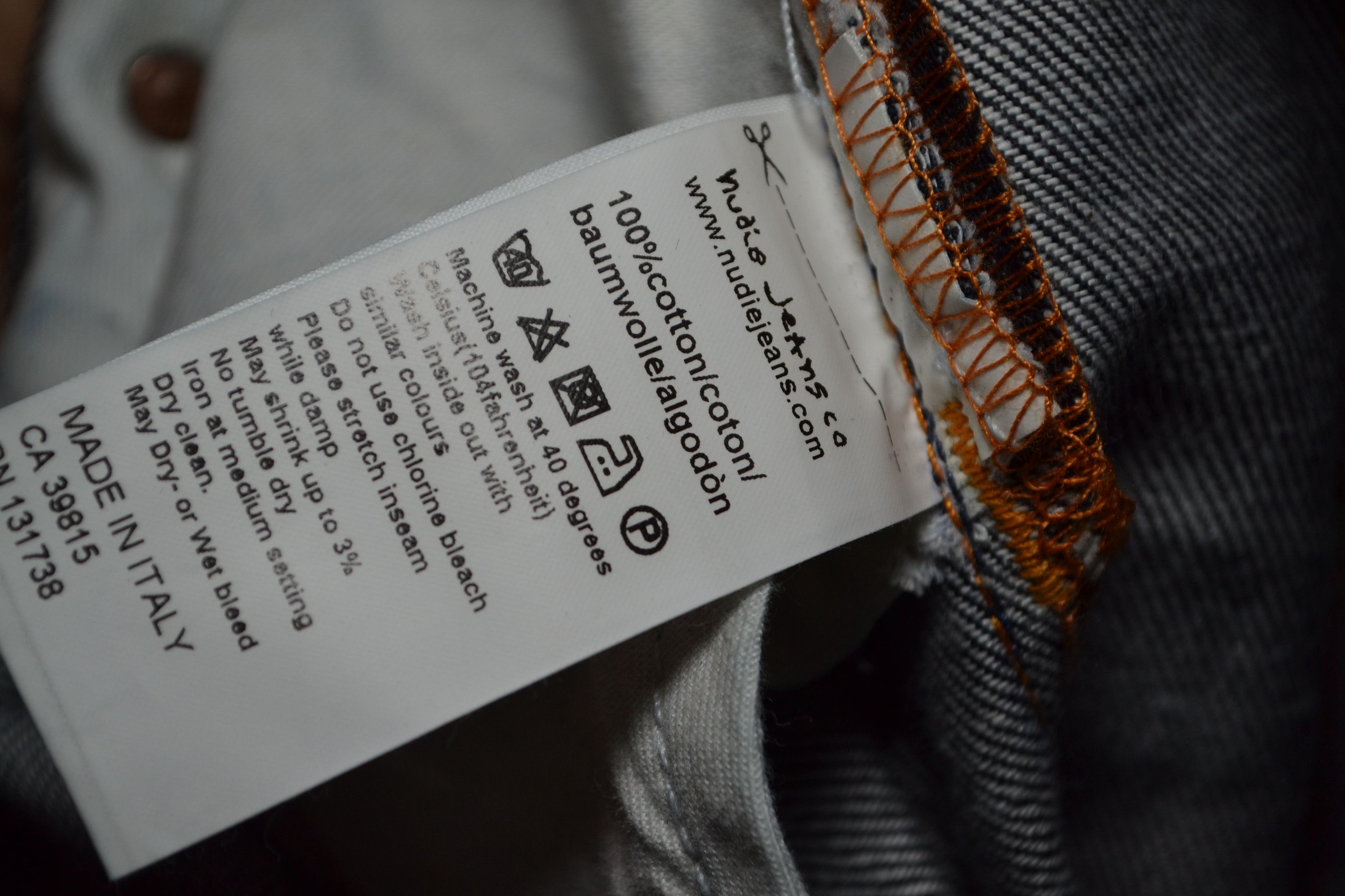 Nudie Jeans Nudie Jeans Big Bnegt Dark Crinkle 32 34 Cotton Size US 32 / EU 48 - 18 Thumbnail