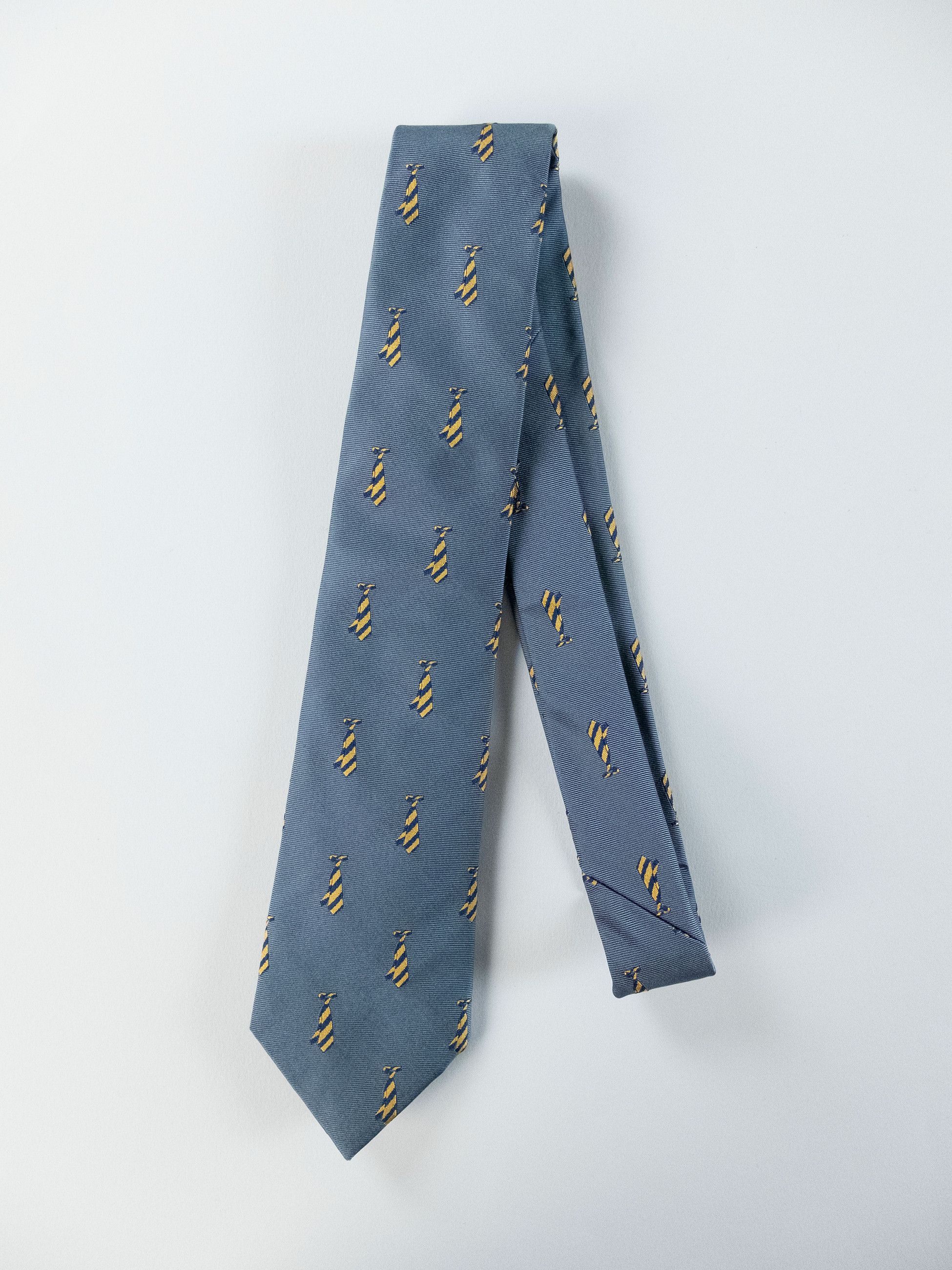 Paul Smith PAUL SMITH blue cravatte motif silk tie authentic NWT Size ONE SIZE - 1 Thumbnail