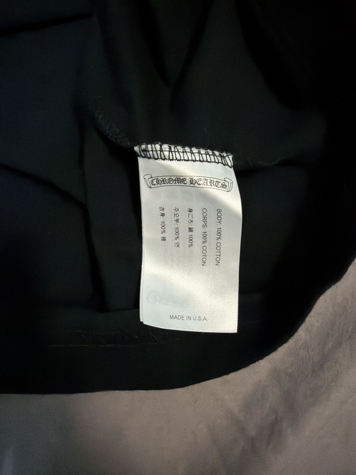 Chrome Hearts Chrome Hearts Tee Size US L / EU 52-54 / 3 - 5 Thumbnail