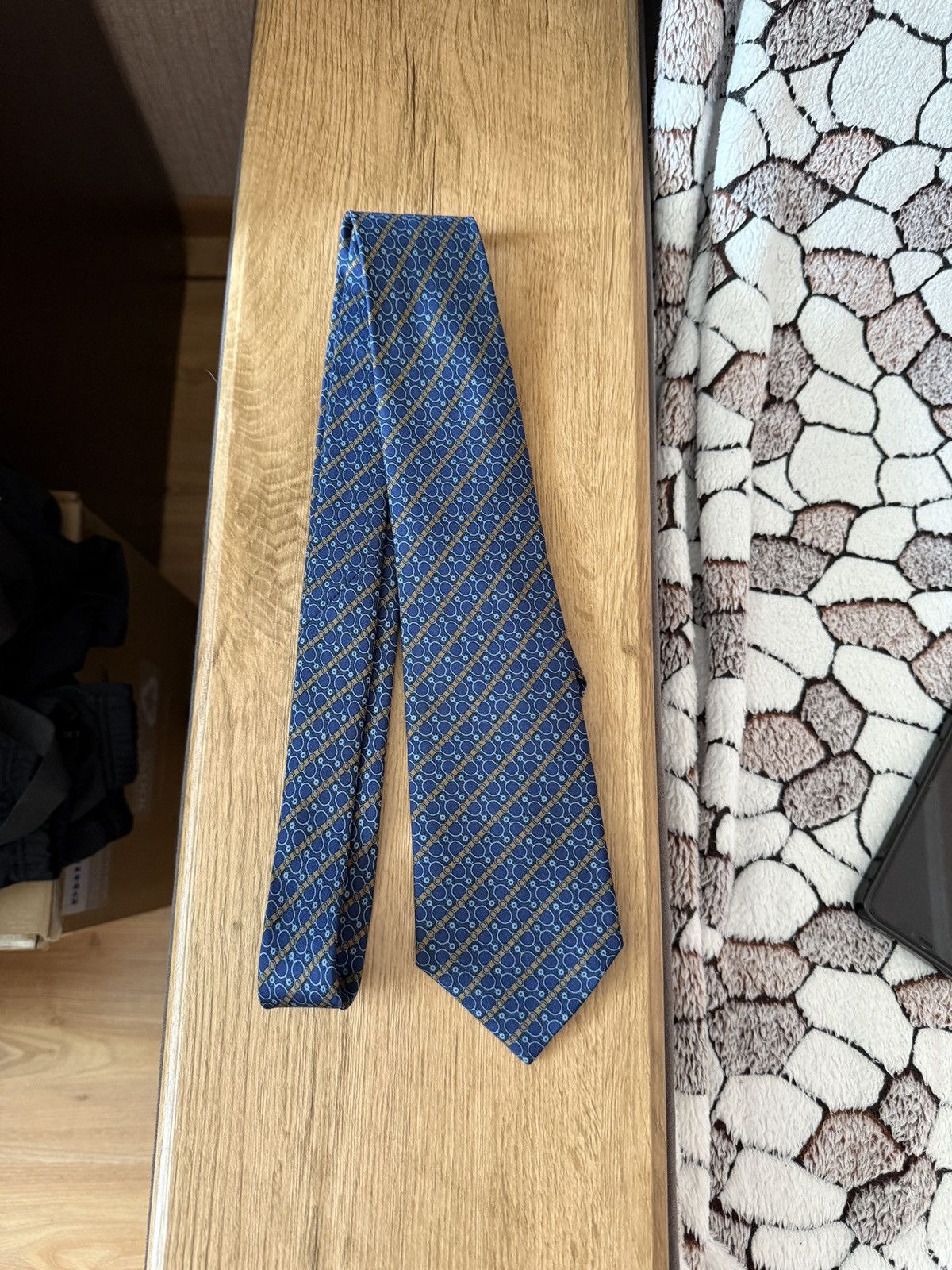 Hermes Vintage Hermes Tie Size ONE SIZE - 1 Thumbnail