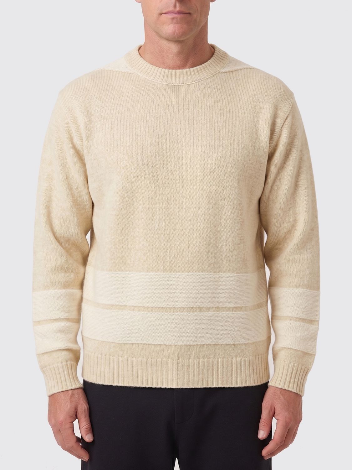 Stone Island Stone Island Sweater Men Ivory Size US L / EU 52-54 / 3 - 1 Thumbnail