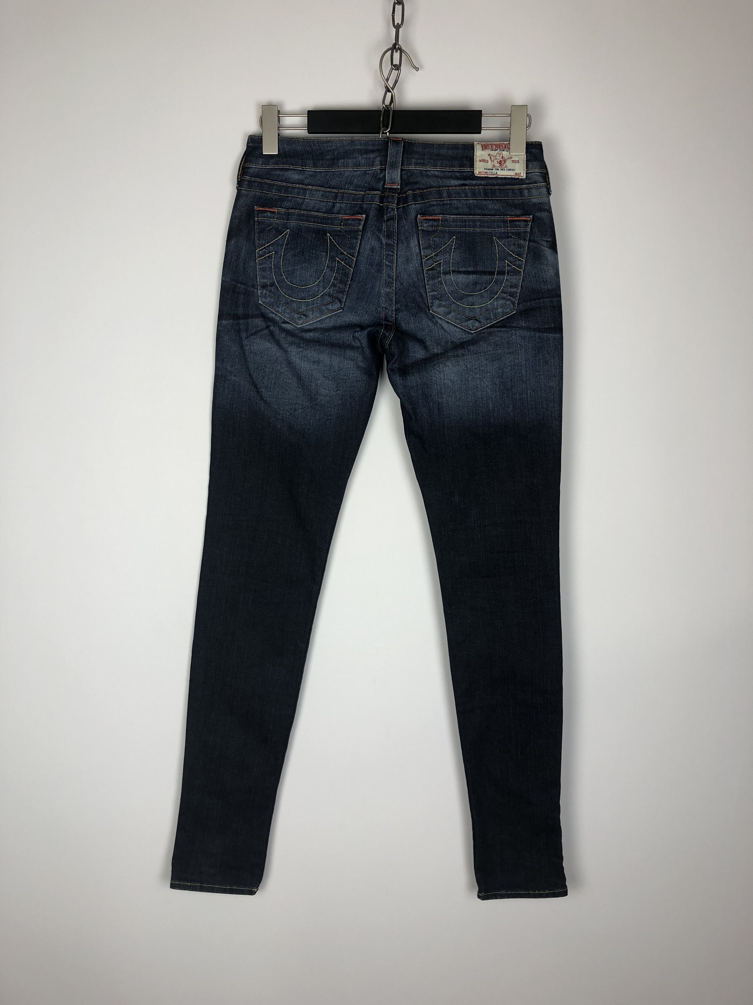 True Religion True Religion Blue Denim Jeans Pants Section Stella size 29 Size 29" - 7 Thumbnail