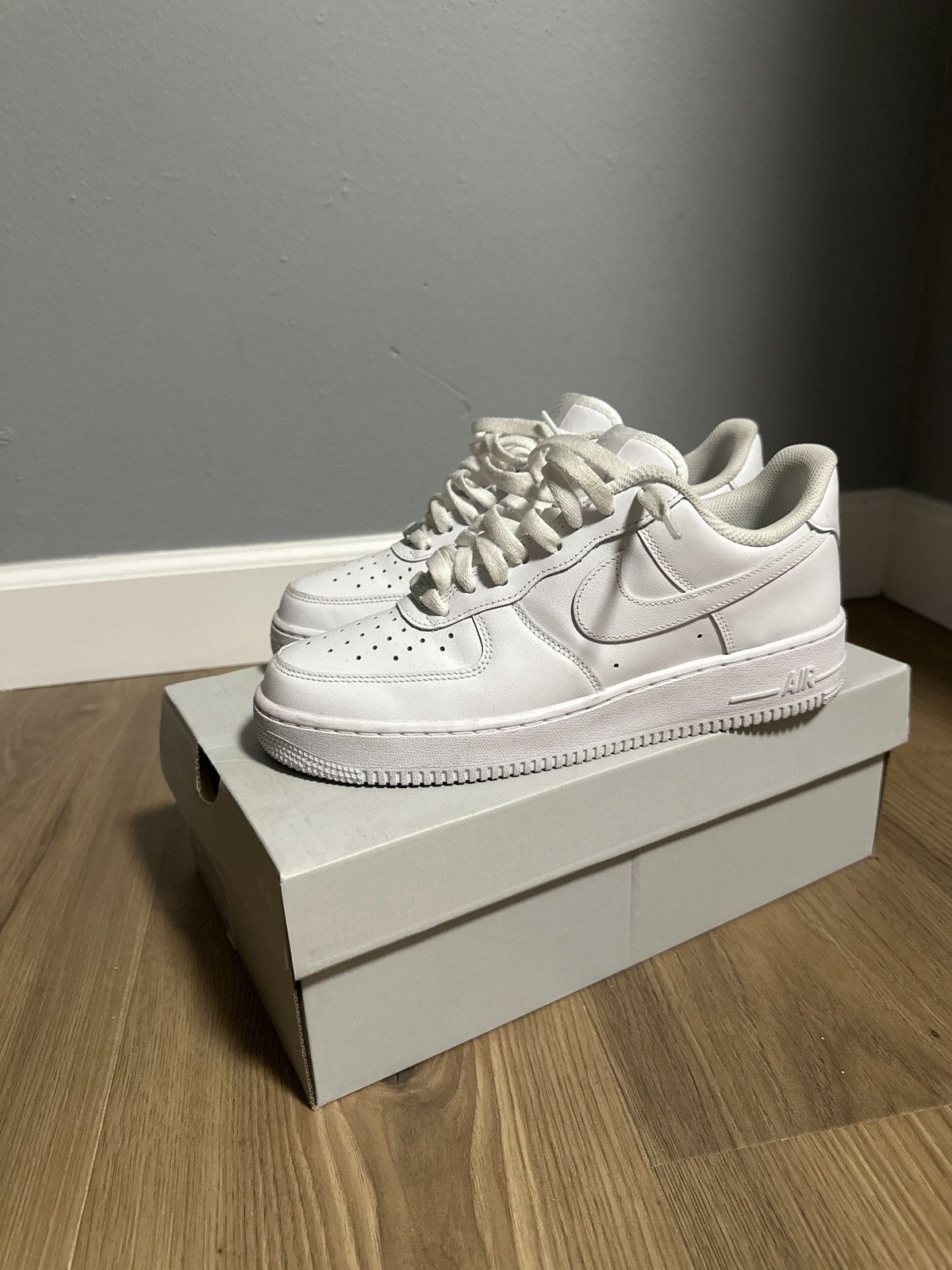 White Air Force 1s