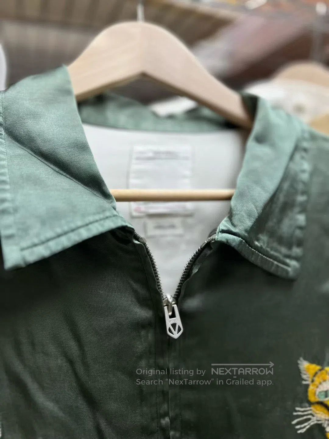 Visvim VISVIM REDSUN SOUVENIR JKT OLIVE. Size US XL / EU 56 / 4 - 4 Thumbnail