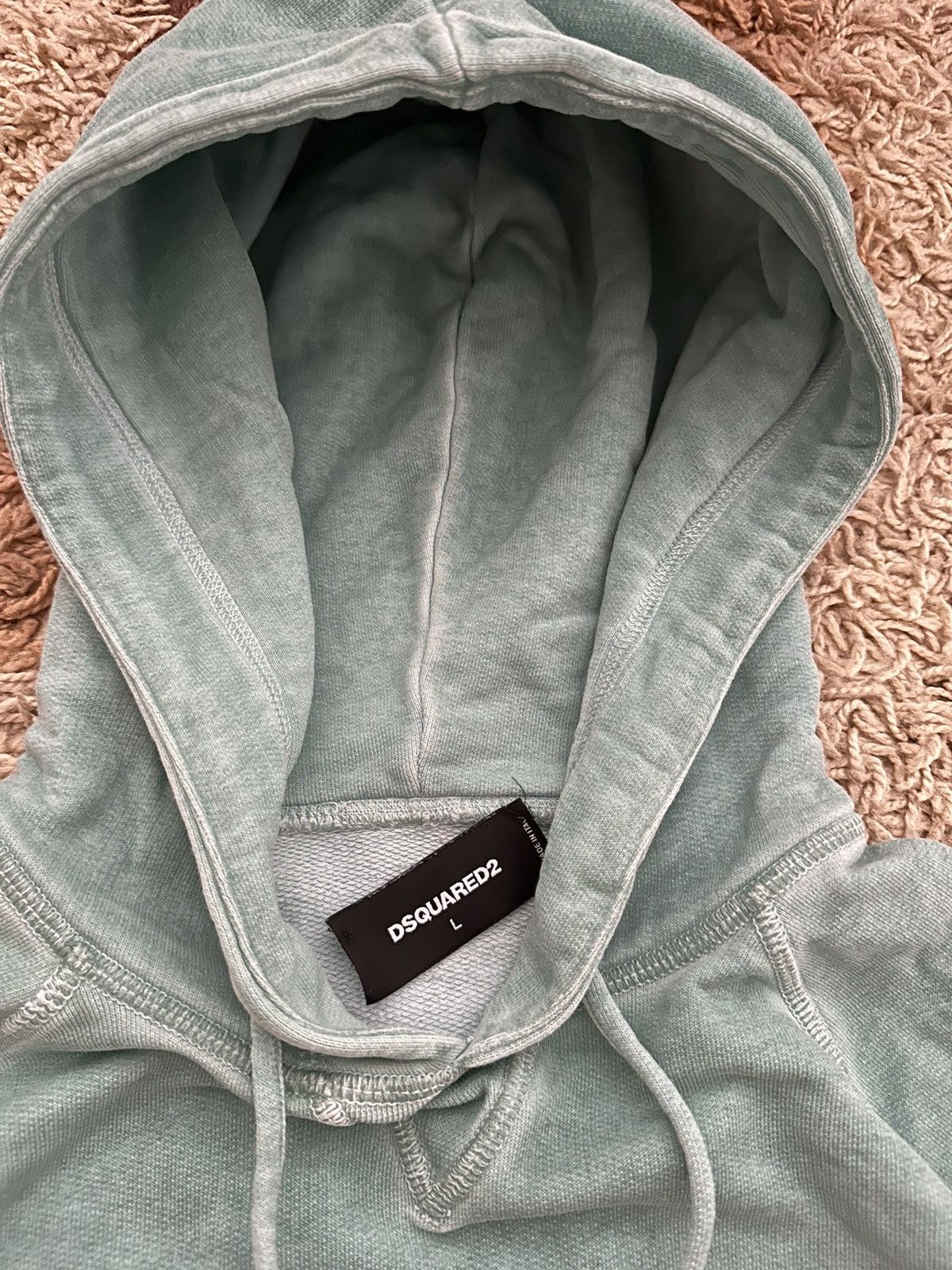 Designer × Dsquared2 🔥VINTAGE Y2K DSQUARED “BOY SCOUT” HOODIE PUNK🔥 Size US L / EU 52-54 / 3 - 4 Thumbnail