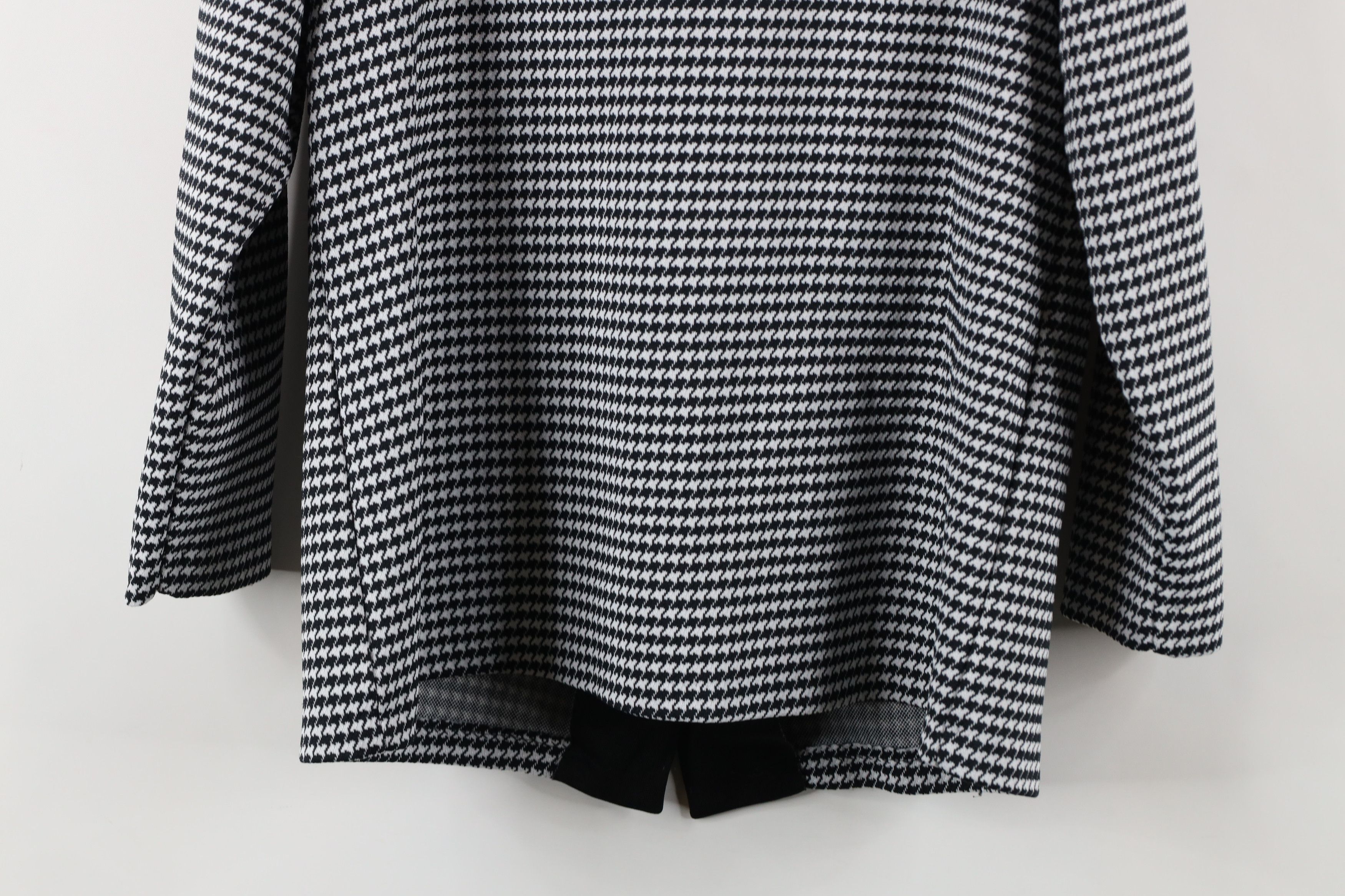 Vintage Vintage 60s Streetwear Houndstooth Knit Blazer Jacket USA Size S / US 4 / IT 40 - 12 Thumbnail