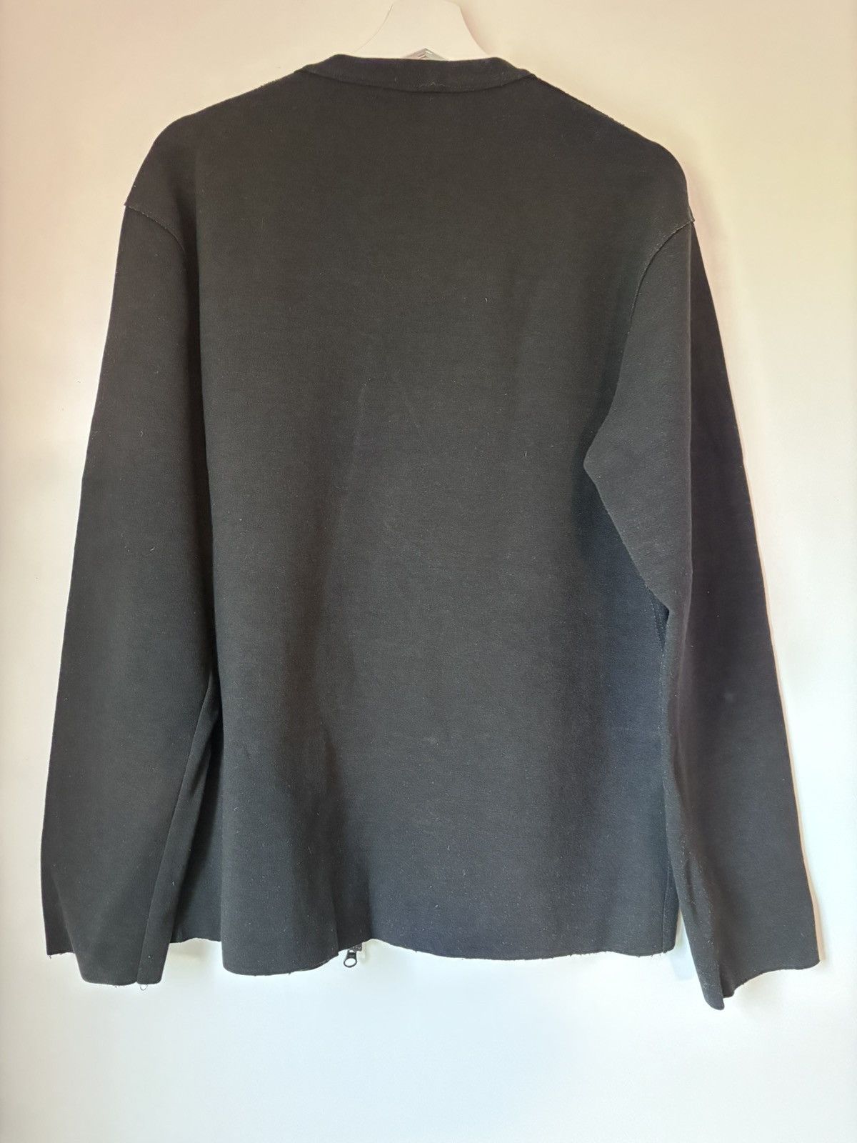 Armani Collezioni Vintage Armani / Simint S.p.A. Minimalist Wool Zip Jacket Size US L / EU 52-54 / 3 - 2 Thumbnail