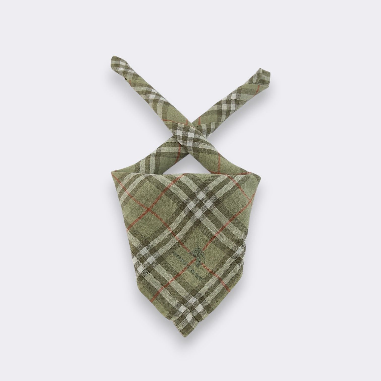 Burberry Vintage Burberry Handkerchief Neckerchief Bandana H201M Size ONE SIZE - 1 Thumbnail