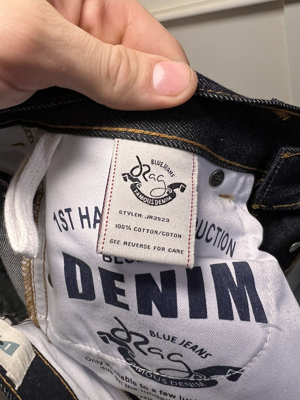 J Brand J-brand famous raw indigo selvedge denim jeans Size US 34 / EU 50 - 9 Thumbnail