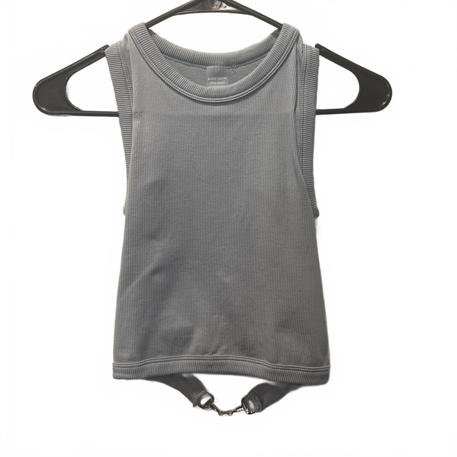 Other NWT Bloom Seasons Women's Ribbed Sleeveless with Back Cutout Size M / US 6-8 / IT 42-44 - 1 Thumbnail