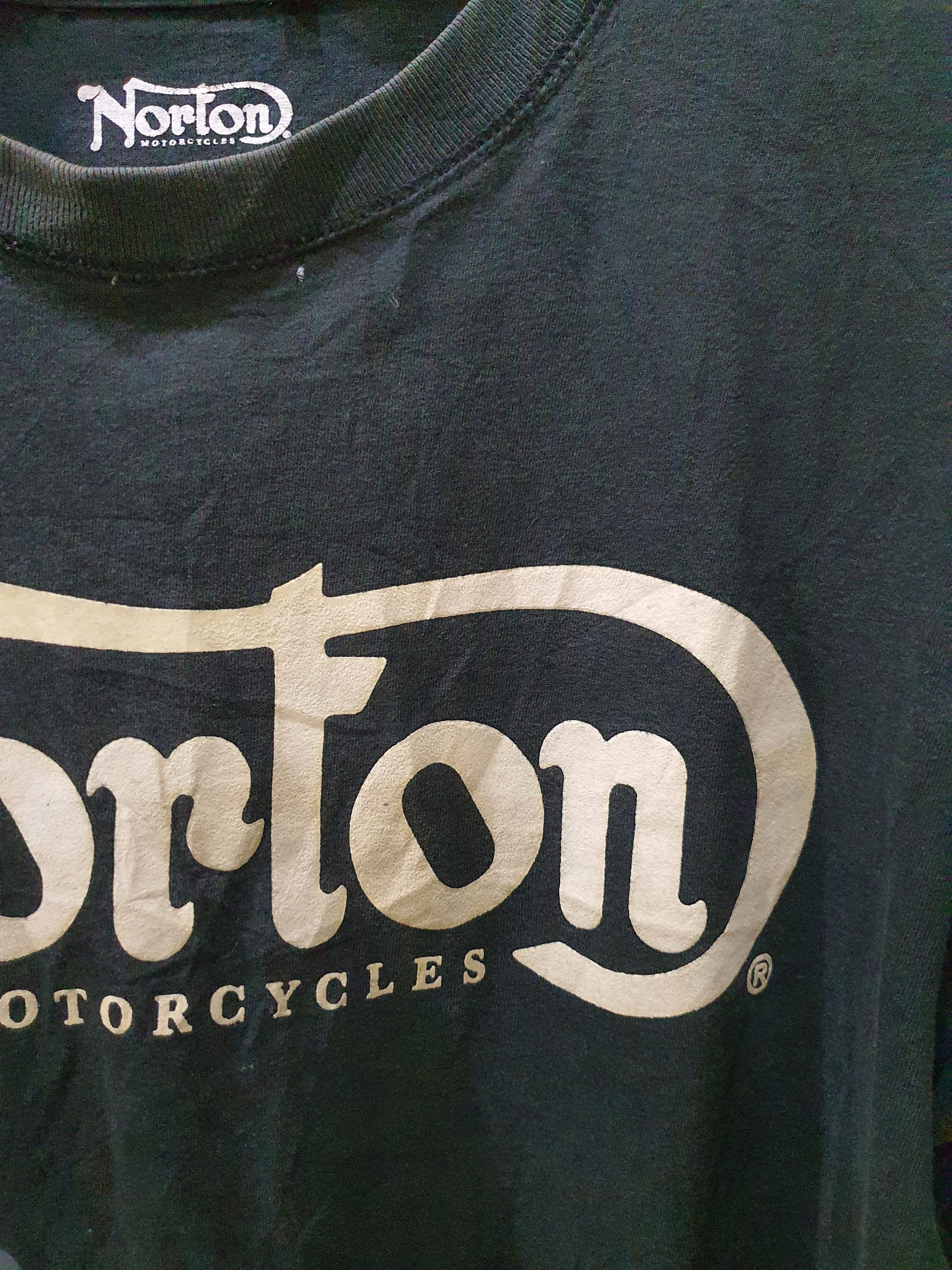 Norton Norton Motorcycles long-sleeve and a motorcycle graphic Size US L / EU 52-54 / 3 - 10 Thumbnail