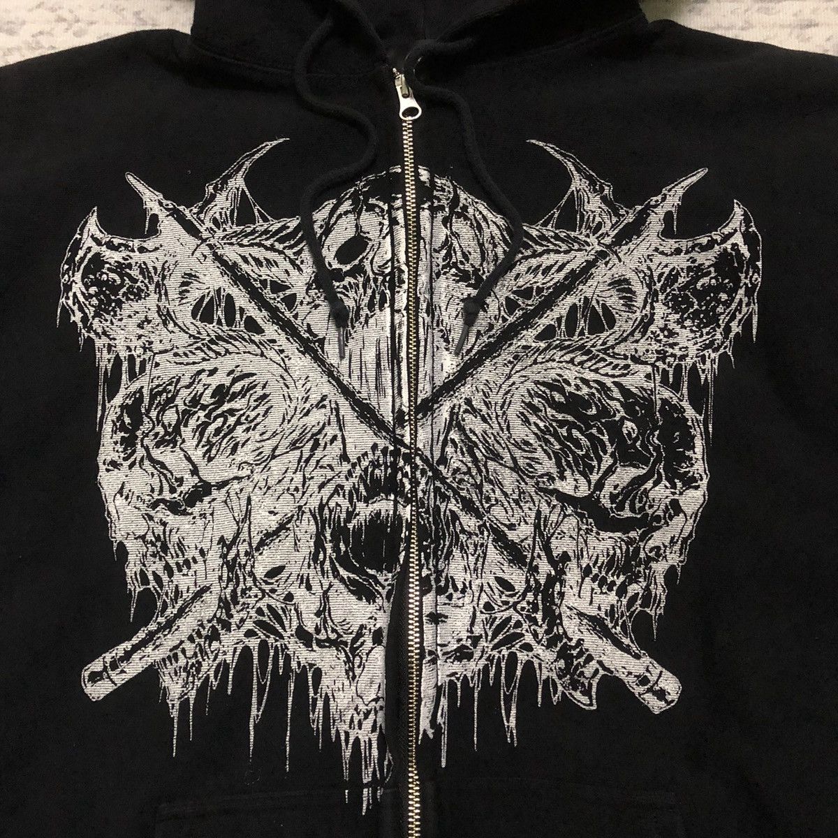 Japanese Brand Rare Cult Tokyo Skull/Punk/Seditionaries Sweater Size US L / EU 52-54 / 3 - 2 Thumbnail